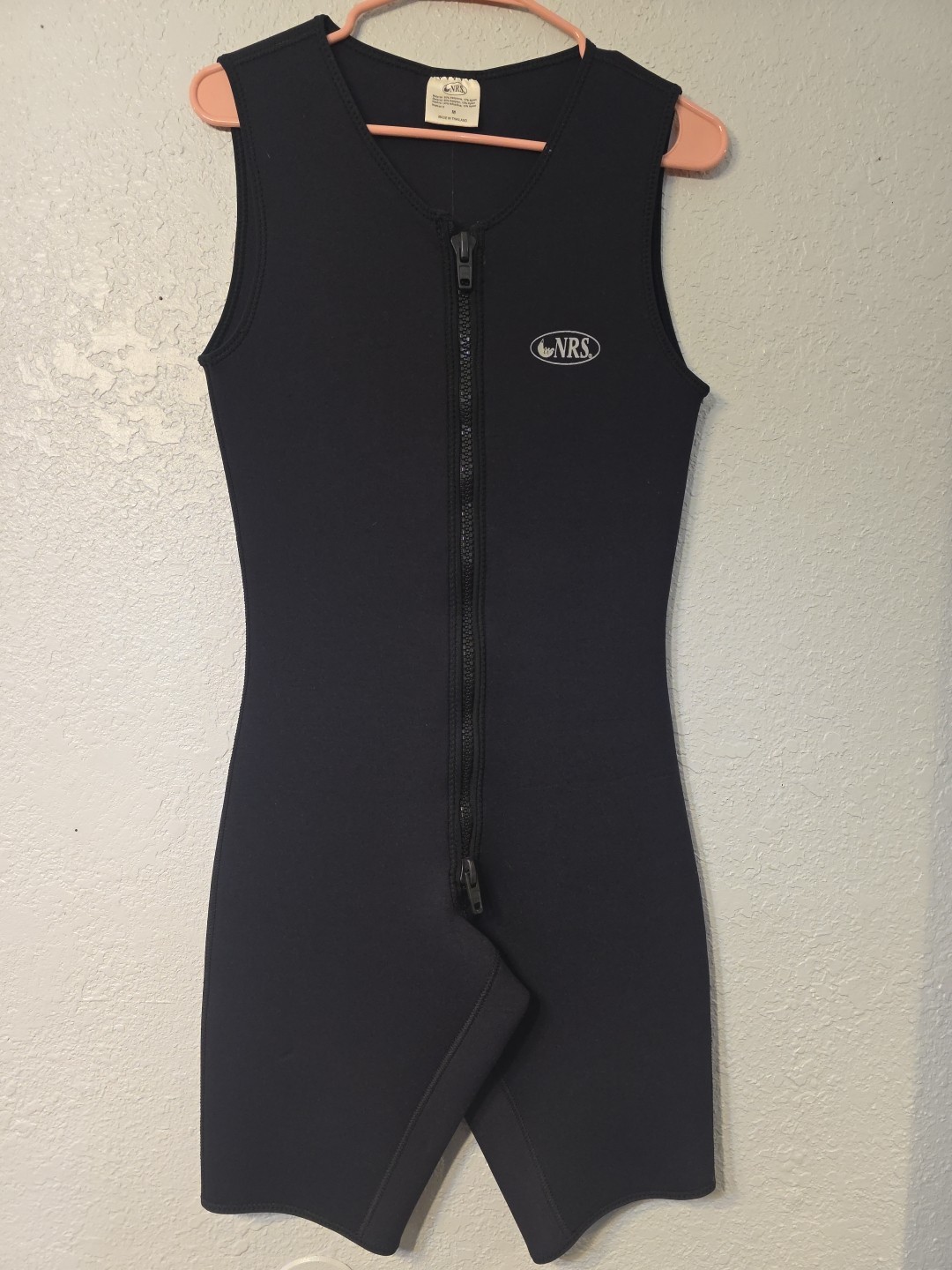 NRS Neoprene Sleeveless Surfing Snorkeling Wetsuit One Piece Outfit Black NWT