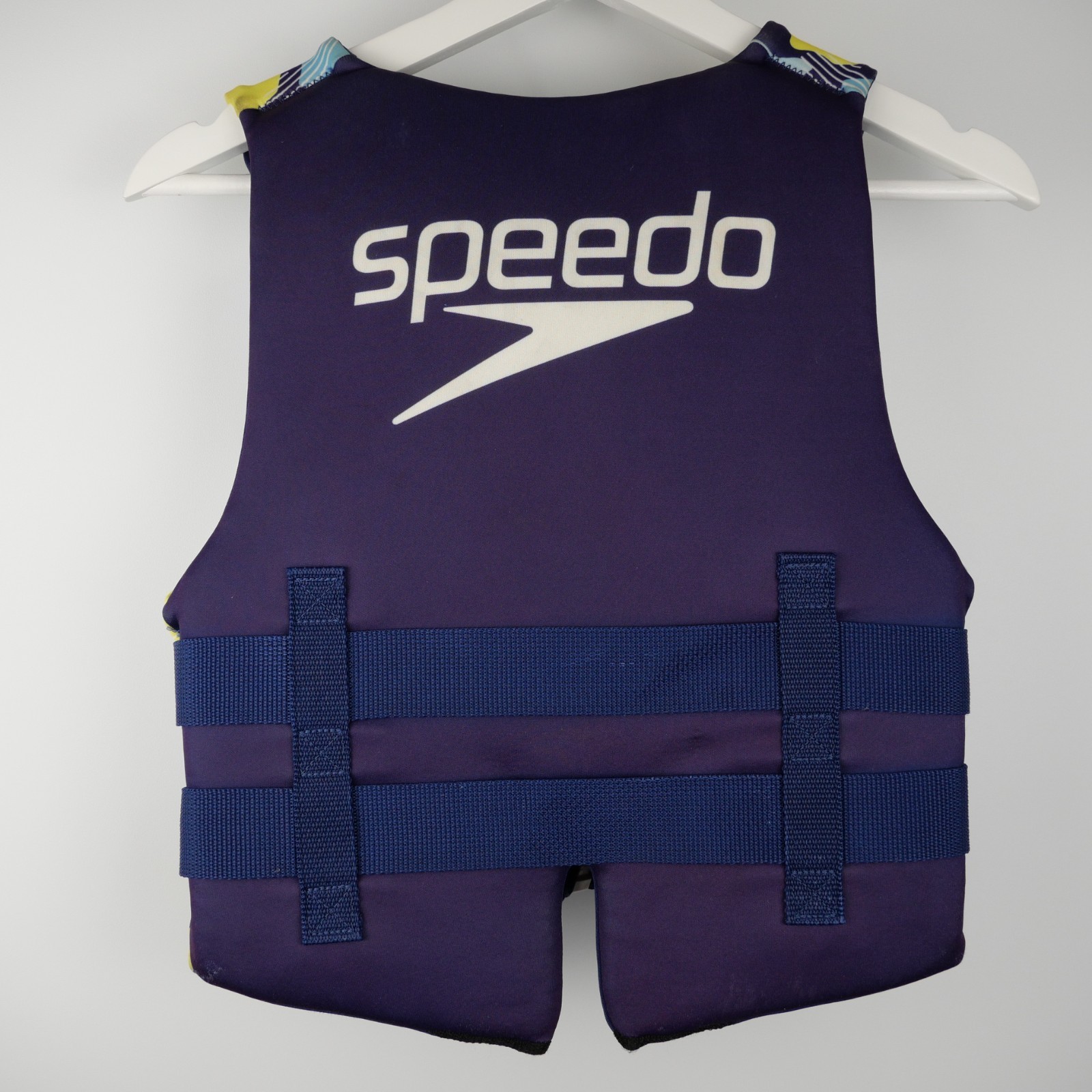 Speedo Life Jacket Vest Youth 50 – 90 Pounds 2 Belts US Coast Guard Approved