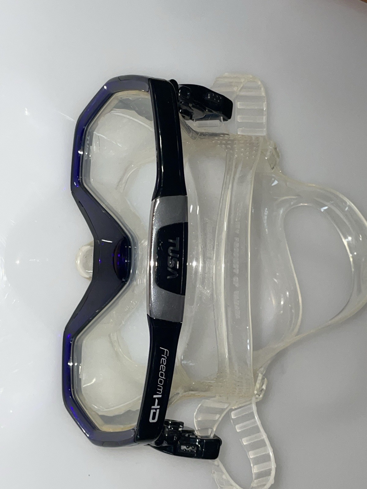 nice TUSA FREEDOM HD Scuba Dive Mask Nice Used Condition