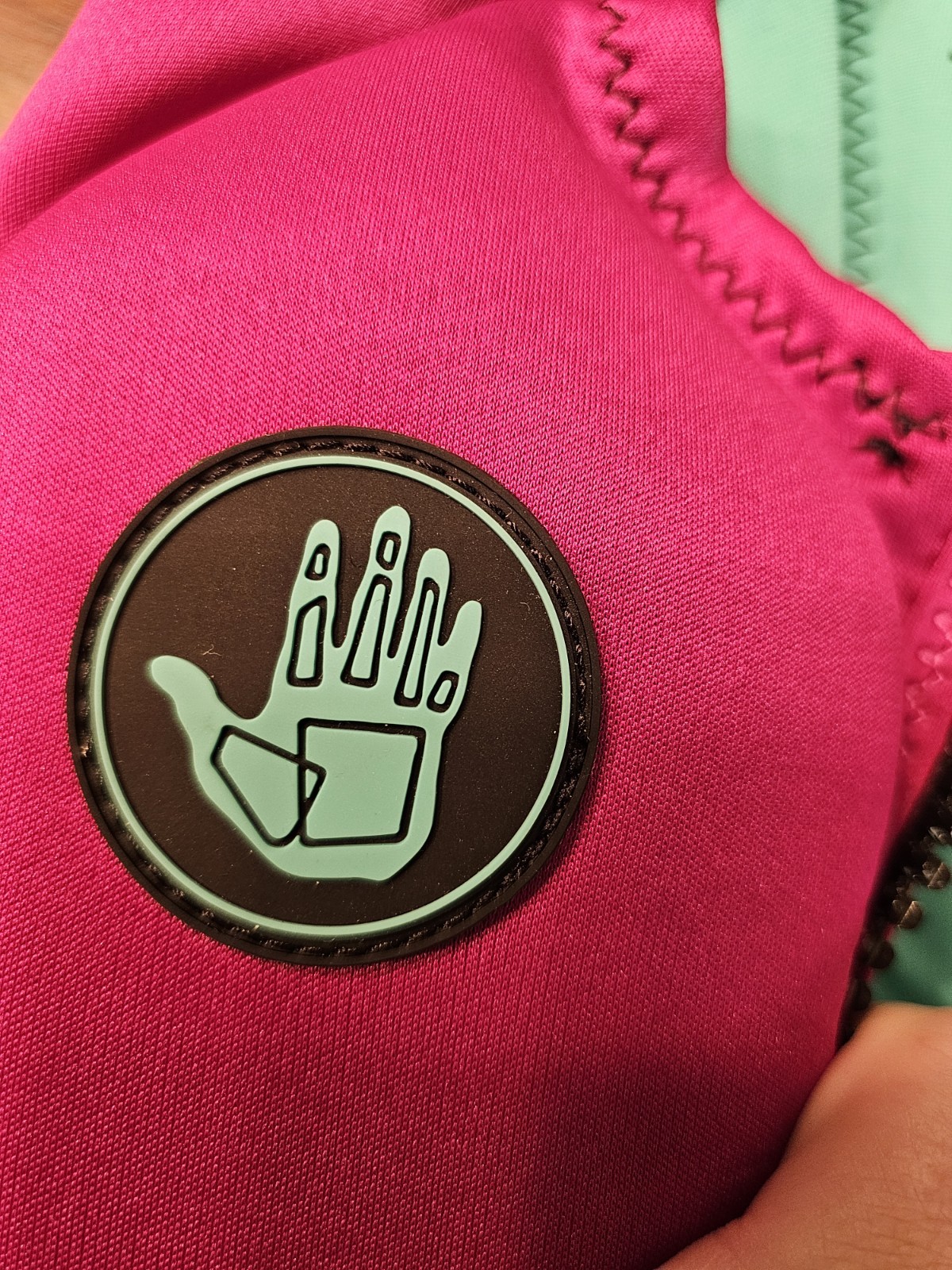 Overboard USCG/TC Approved Women’s Medium Life Jacket PFD Vest Pink/Teal/Black