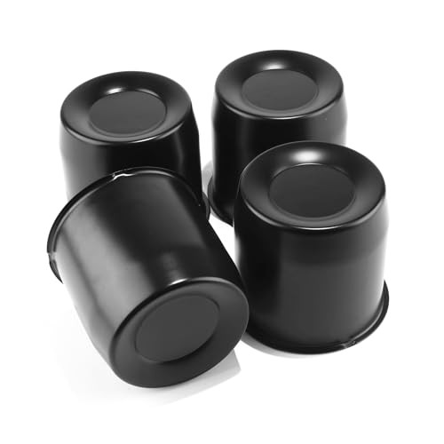4Pcs 5.15″ Push Through Wheel Center Caps Stainless Trailer Hub Cap for Truck
