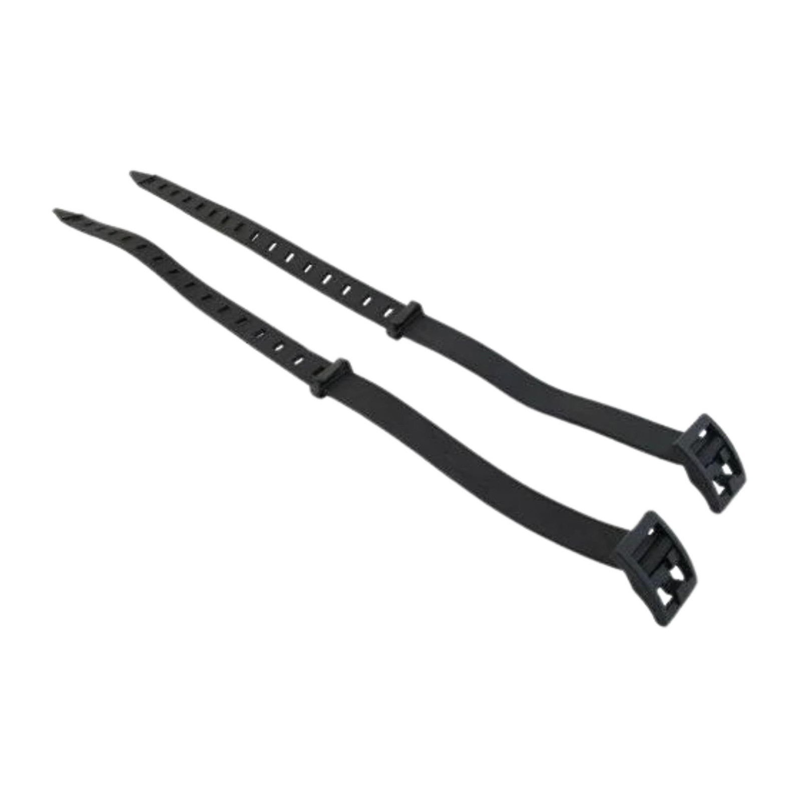 Scuba Choice Diving Rubber Knife Straps (Pair) Black 20″ x 3/4″,