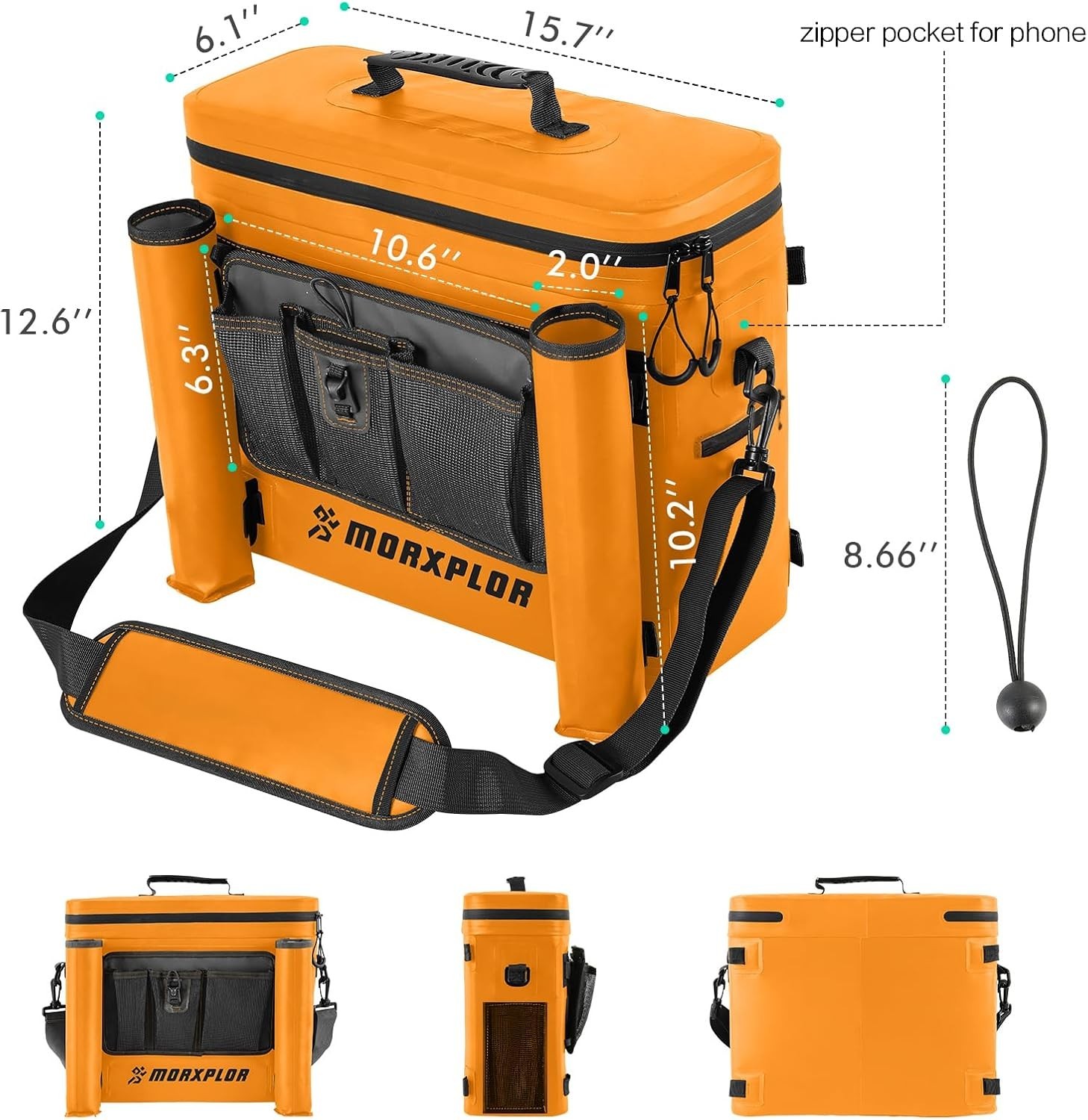 Kayak Cooler,Waterproof Kayak Seat Back Cooler Kayaking,Kayak Accessories Cooler
