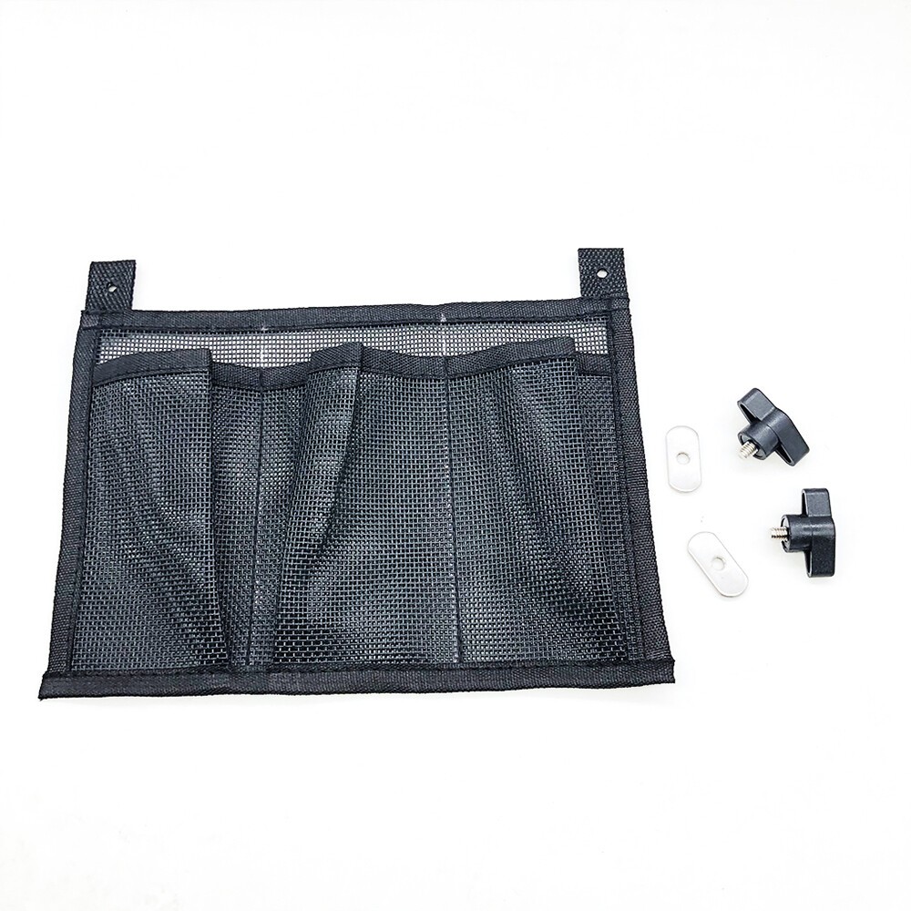 Kayak 3 Pocket Mesh Storage Pouch Sleeve Gear Water Bottle Holder Bag Organizer