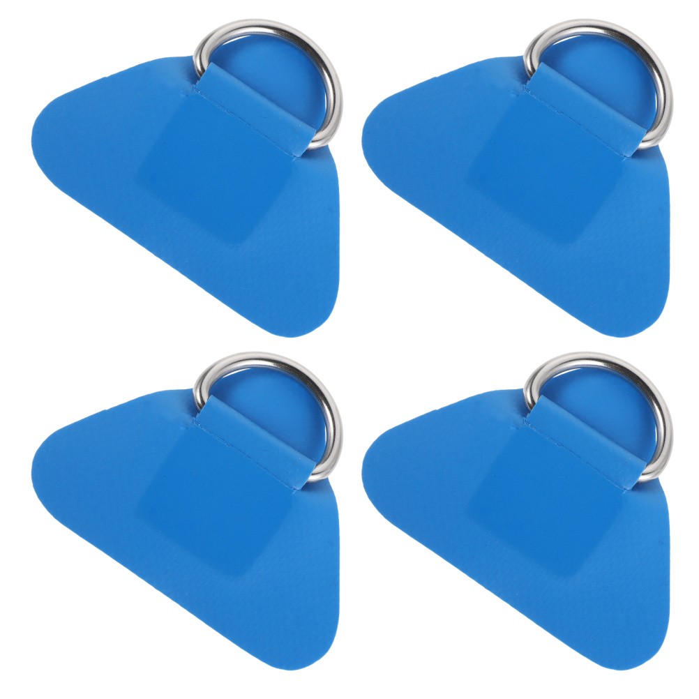 4 Pcs Kayak Triangle Hooks Boat Cord Attachments Canoe Deck Accessories