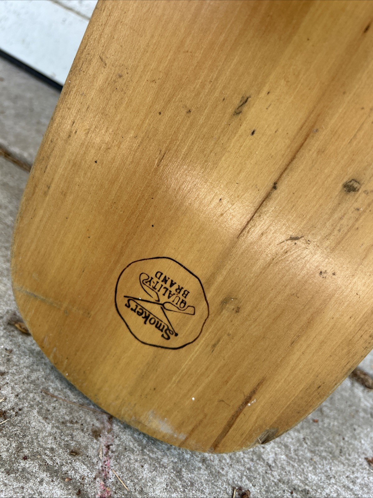 Vintage Smokers Brand Wooden Canoe Wood Paddle 65″ Paddling Kayak