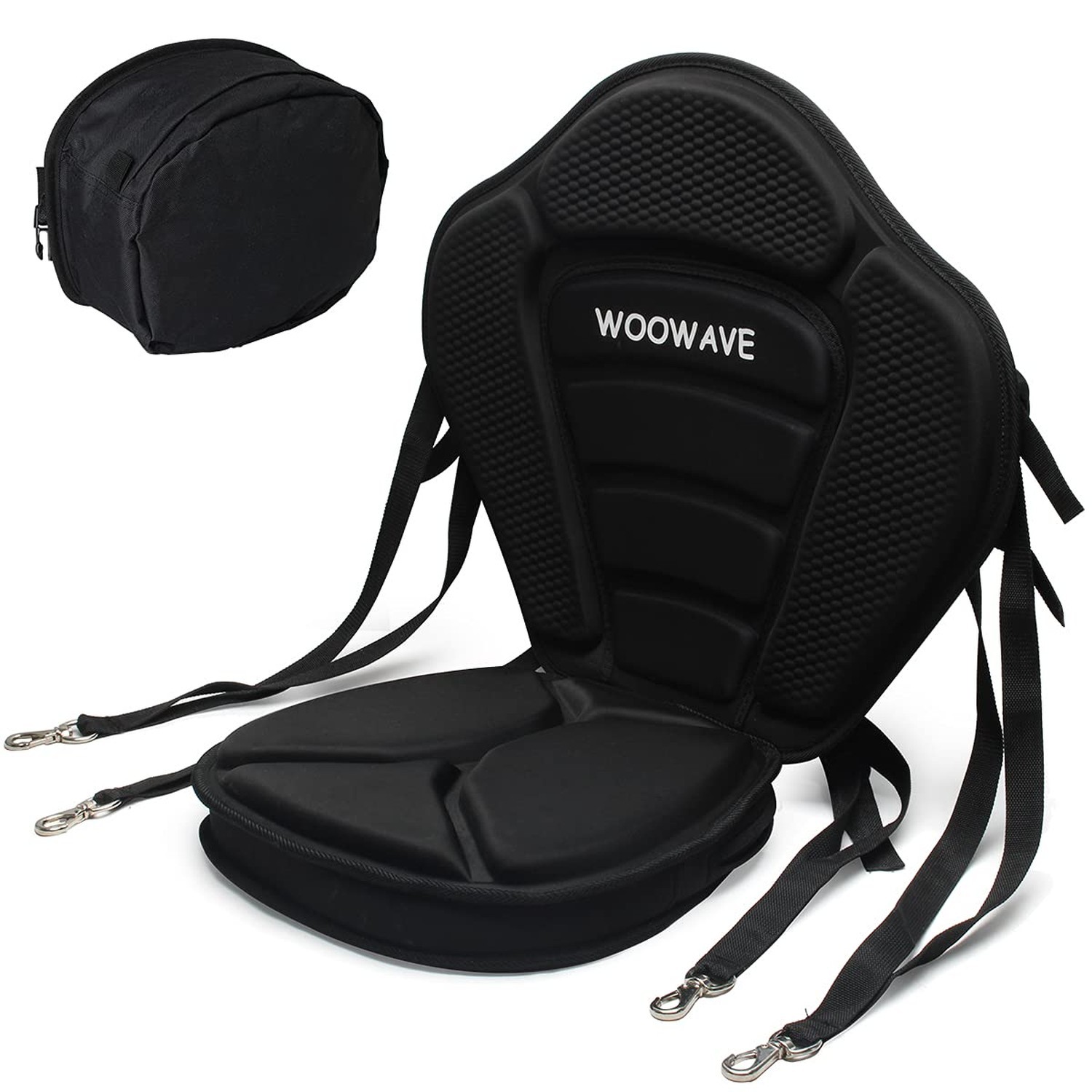 WOOWAVE Kayak Seat Padded Deluxe Paddleboard Seats Adjustable Boat Seat Cushi…