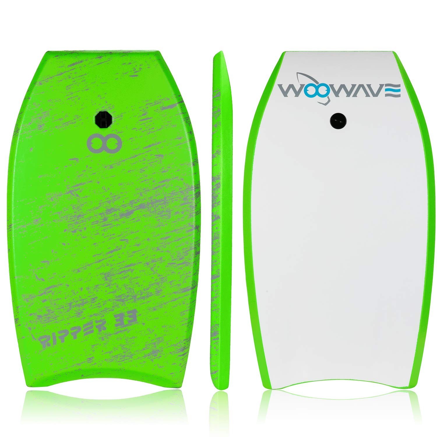 WOOWAVE Bodyboard 33-inch/36-inch/41-inch Super Lightweight Body Board with C…