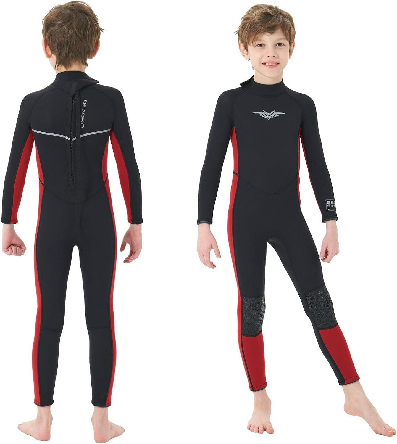3mm Full Back Zip Wetsuit for Boys & Girls – Thermal Protection for Kids