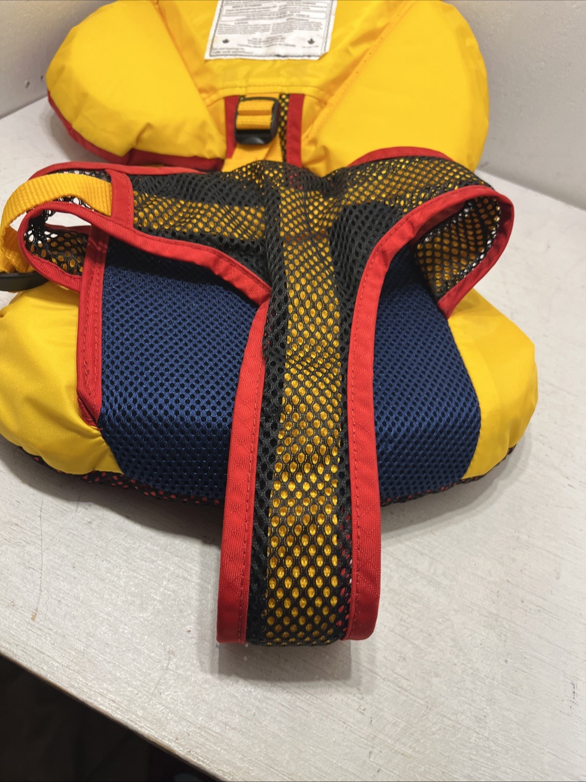NWT Salus Bijoux Baby Vest Flotation Jacket for Infants 9-25 pounds Red/Yellow