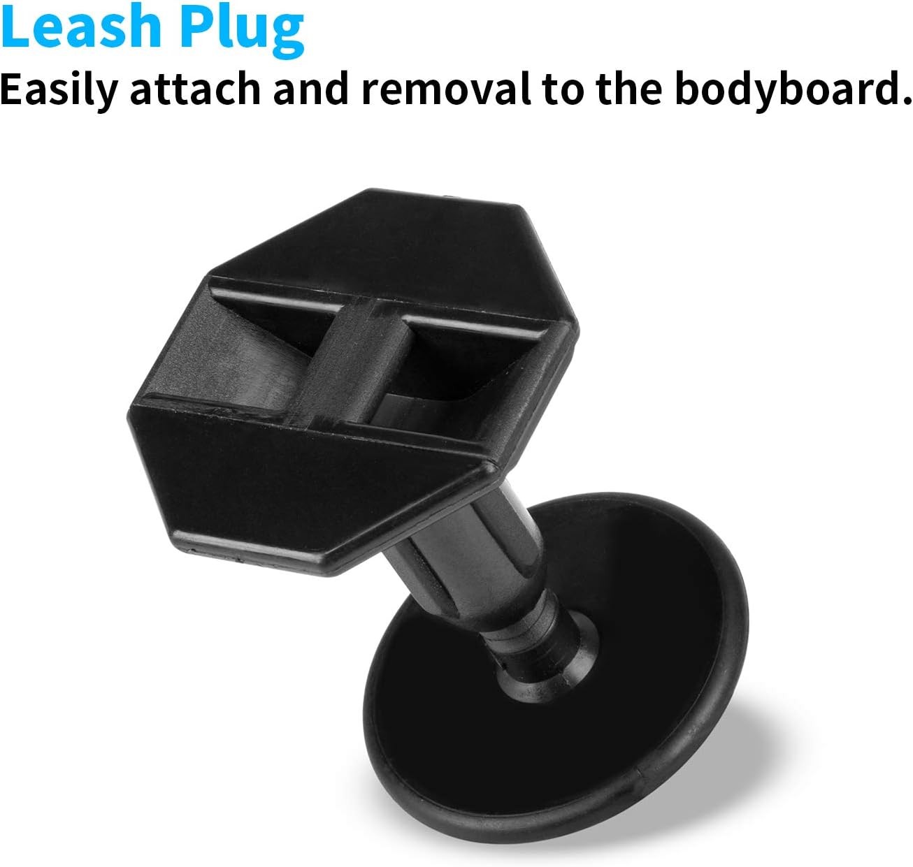 Bodyboard Leash Wrist Surf Coiled Bodyboarding Premium Coil Body Board with Plug