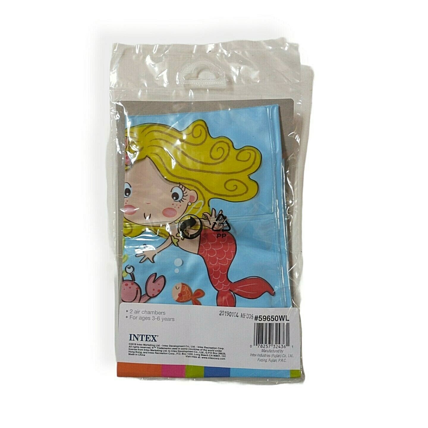 9 Intex Inflatable Summer Pool Mermaid Swimming Arm Bands Childs Ages 3-6 Yrs