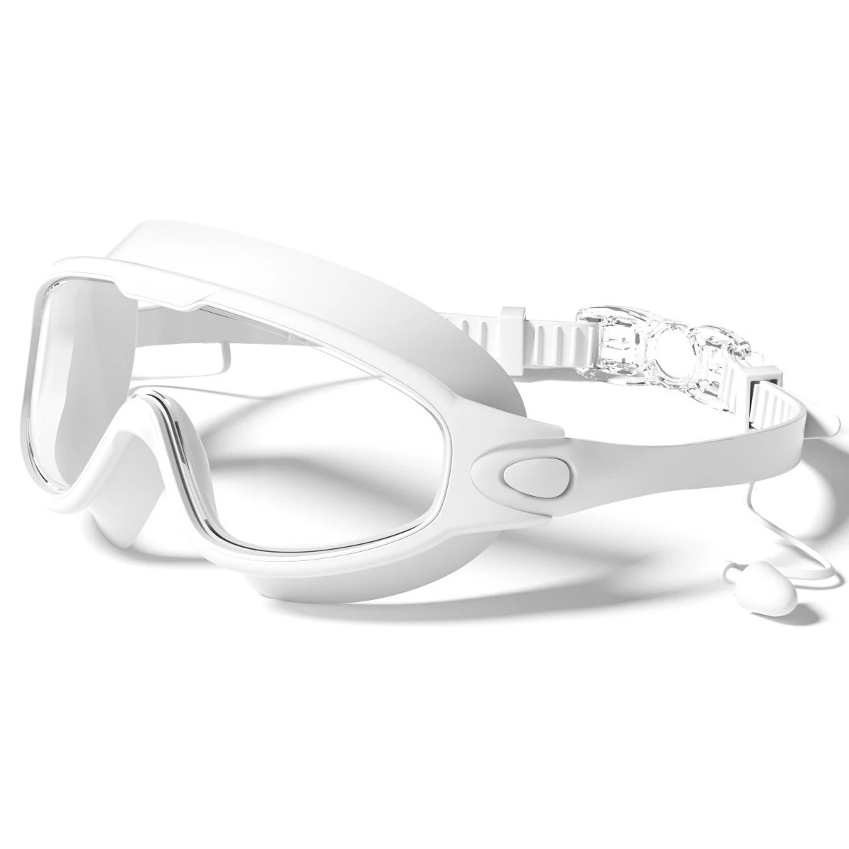 Adult Swimming Goggles Anti Fog UV Protection Wide View Leak Proof Swim Glasses