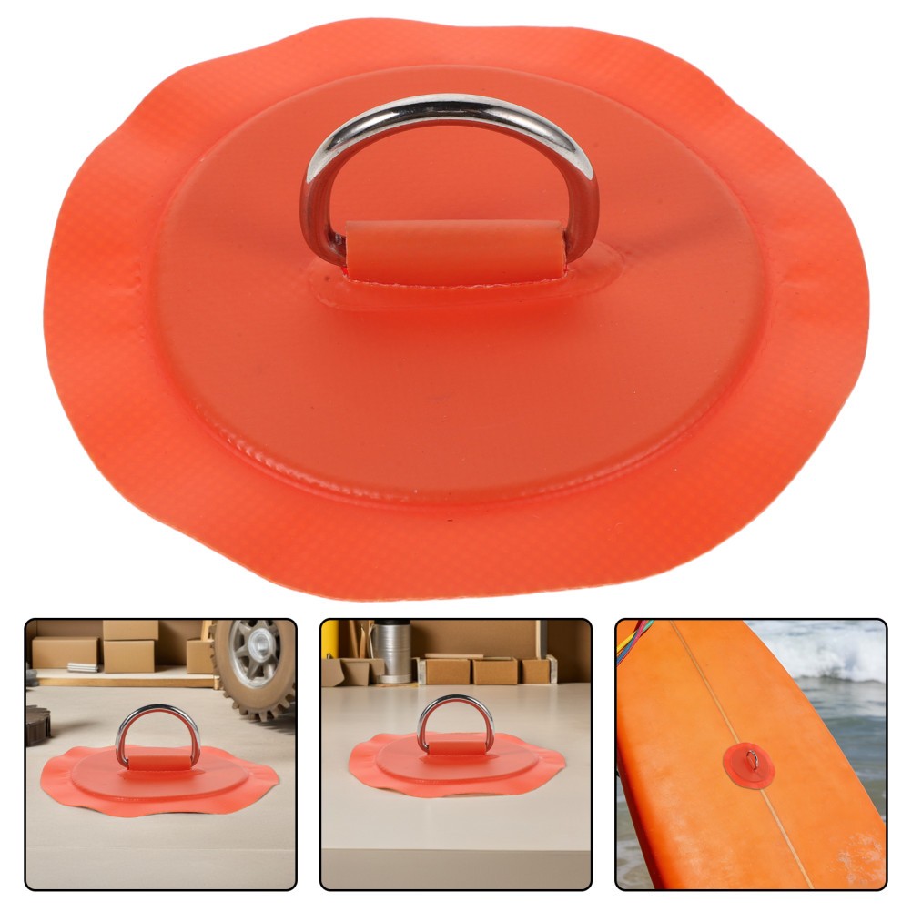 2 Pcs Kayak Buckle Inflatable Accessories Boat D Ring Boats Rings Patch