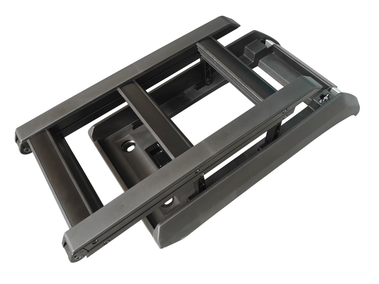 For 2020-2026 LR Defender 110 Matte Black Side Access Liftable Ladder Roof Step