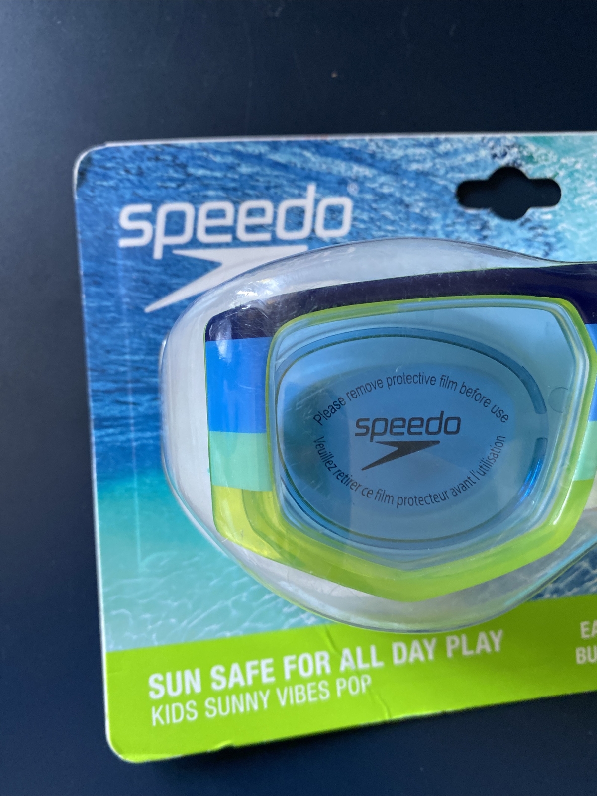 NEW SPEEDO KIDS AGES 3-6 KIDS SUNNY VIBES POP SUNGLASSES STYLE SEALED FREE SHIP!