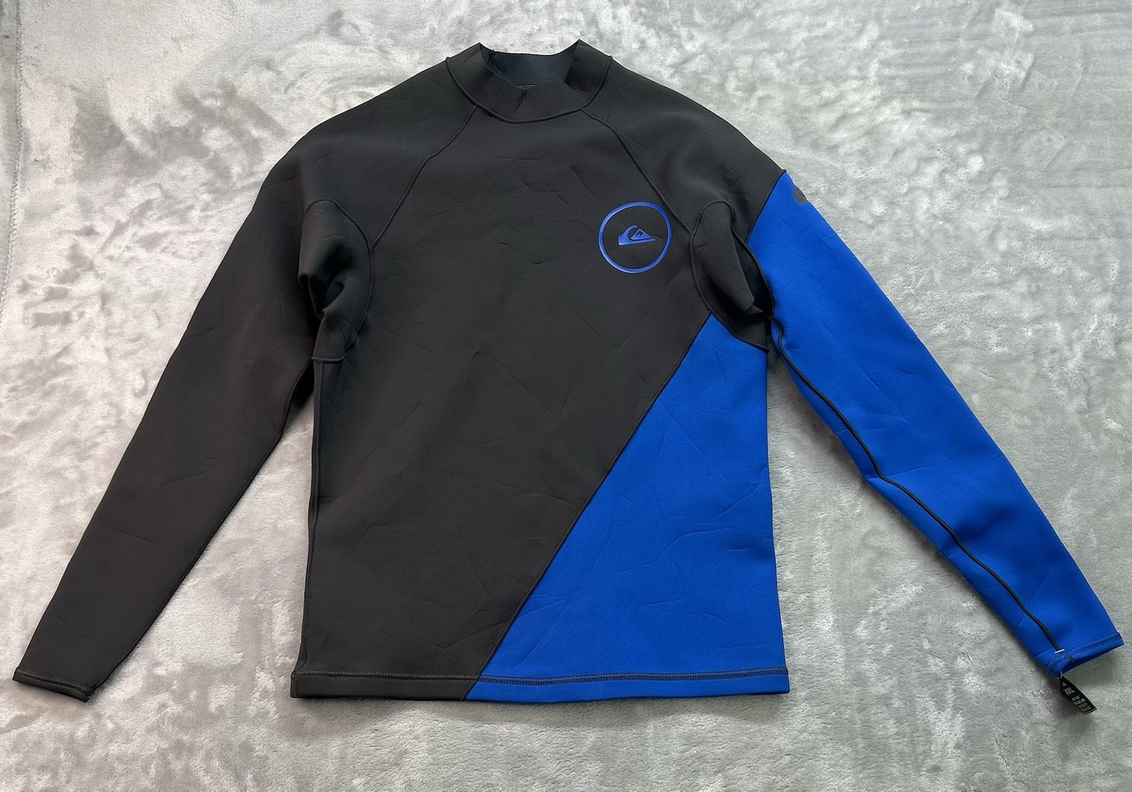 Quiksilver Syncro 1.0mm Wetsuit Top Men XXL Long Sleeve Surf Dive BodyBoard Swim