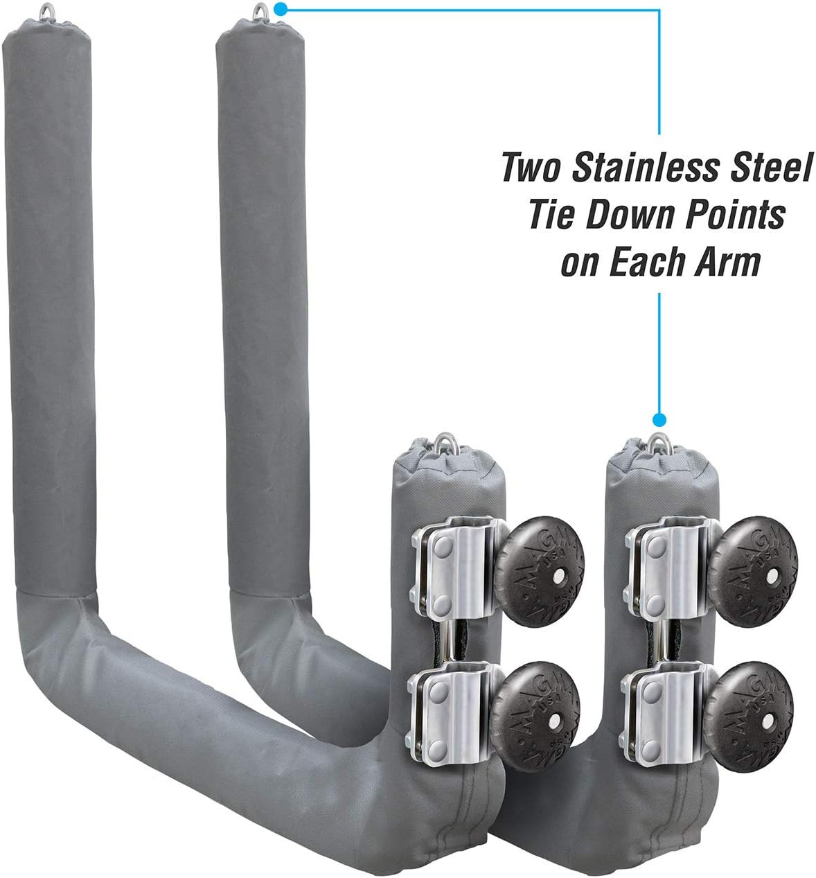 Kayak/Sup Boat Rack R10-626-20-304 Stainless Steel Storage for Kayaks & Paddle B
