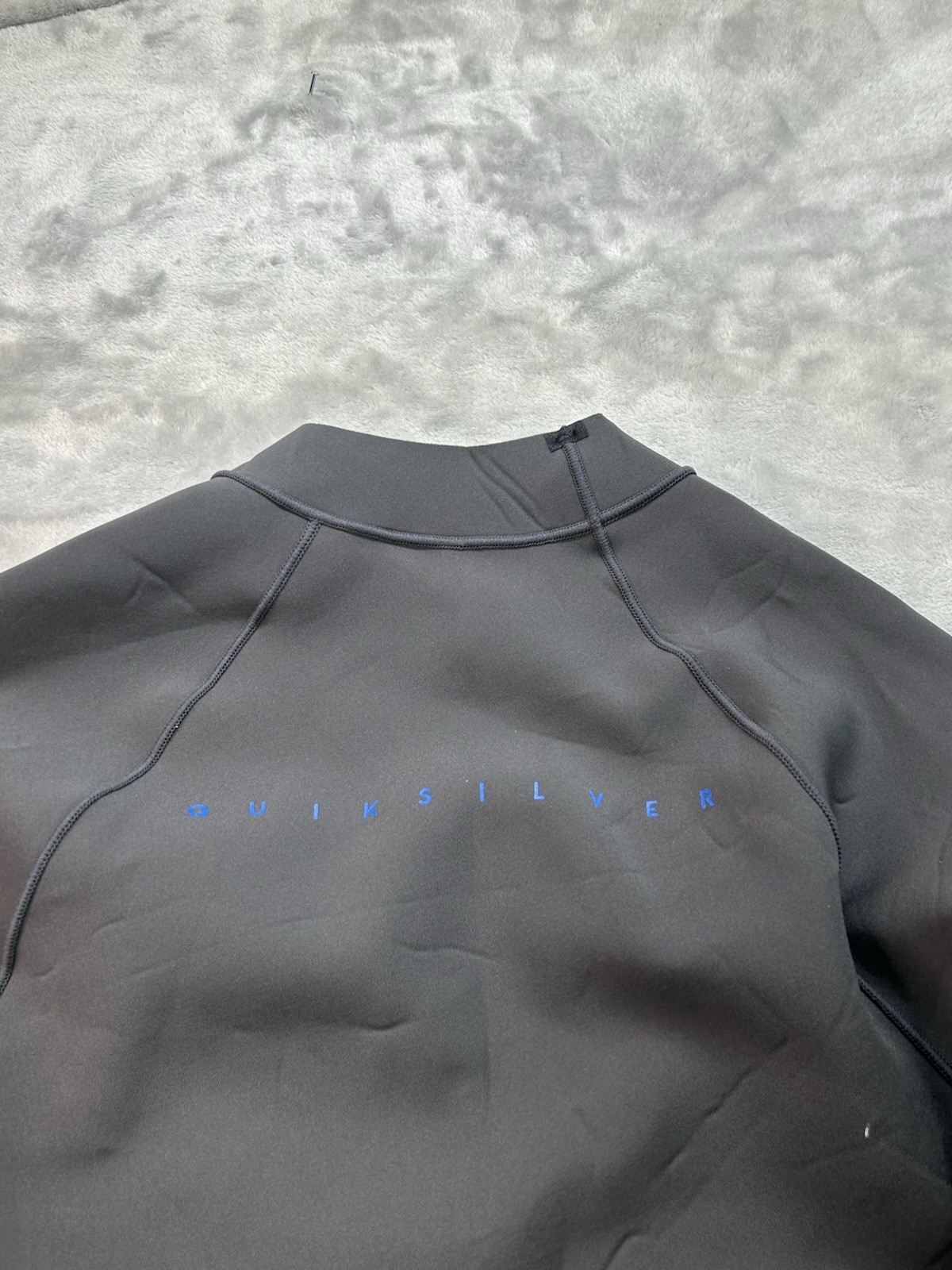 Quiksilver Syncro 1.0mm Wetsuit Top Men XXL Long Sleeve Surf Dive BodyBoard Swim