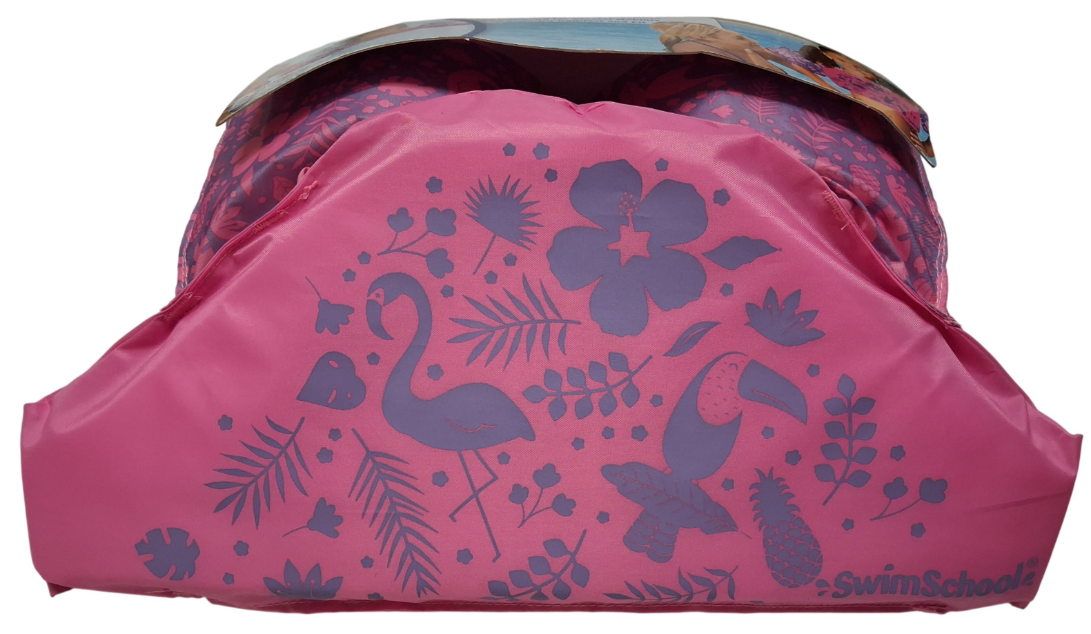 SwimSchool Ultra-Fit Tot Swimmer Float Level 3 Age 4-6 Years Pink 50LBS Max New