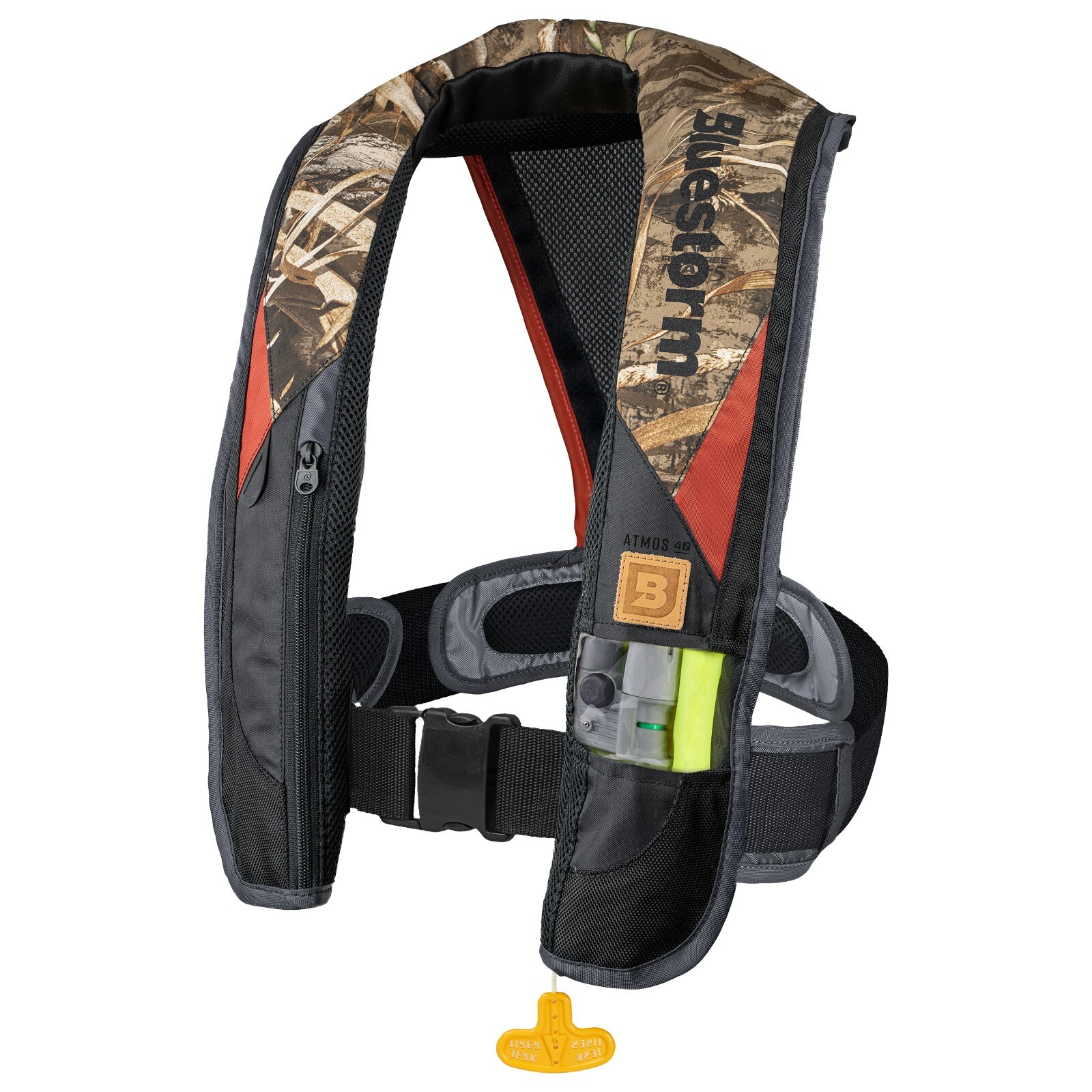 Bluestorm Atmos 40 Inflatable AUTOMATIC Life Jacket USCG Type 2 PFD, MAX5 Camo
