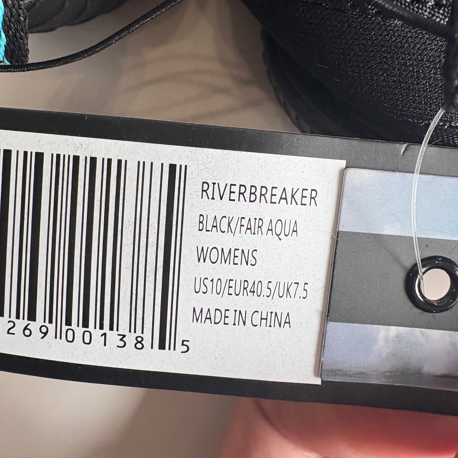 Body Glove Riverbreaker Womens Water Shoes Black Fair Aqua Size 10 NEW