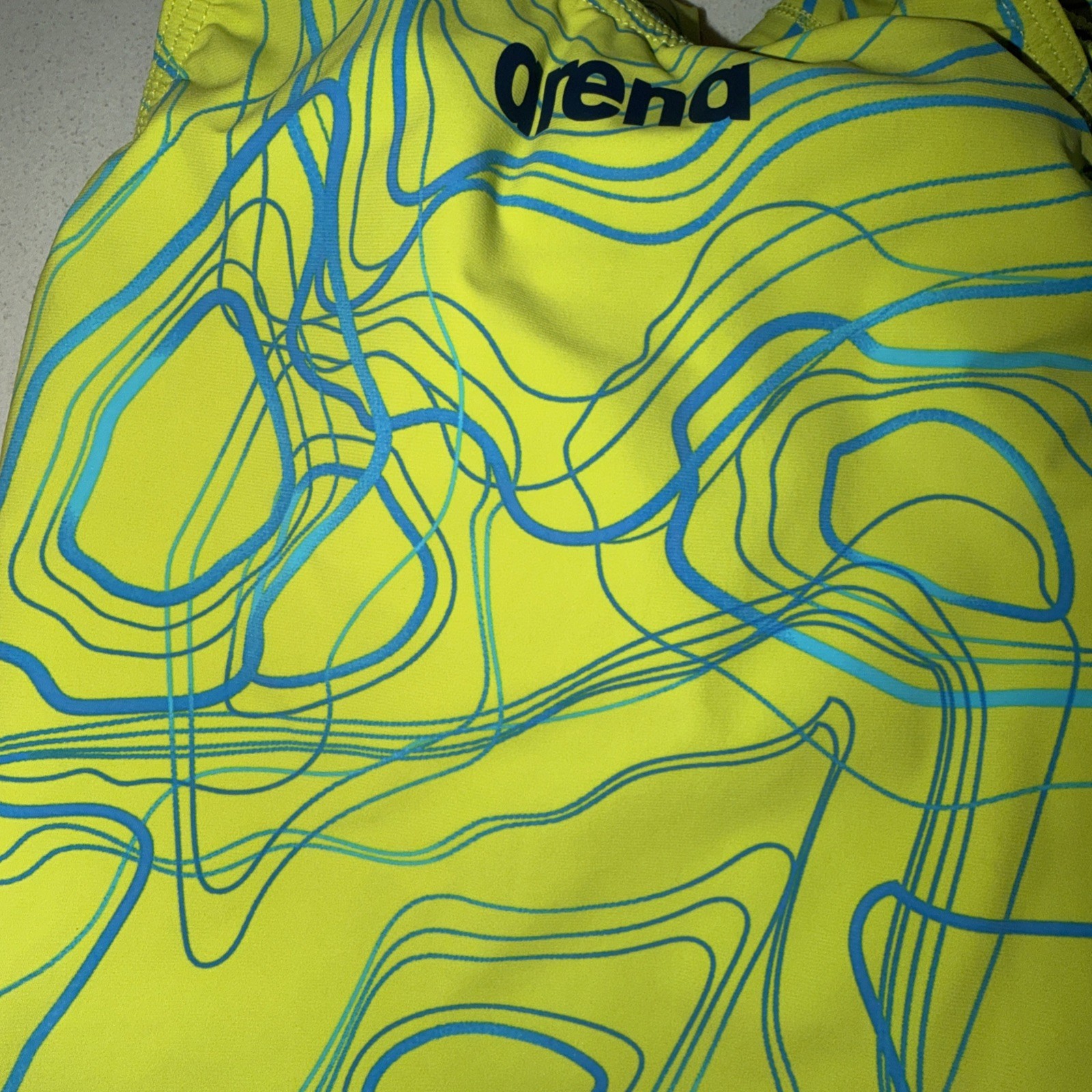 Arena Powerskin ST 2.0 Racing Swimsuit Women’s 26 Sonic Lime FINA Read/Updated
