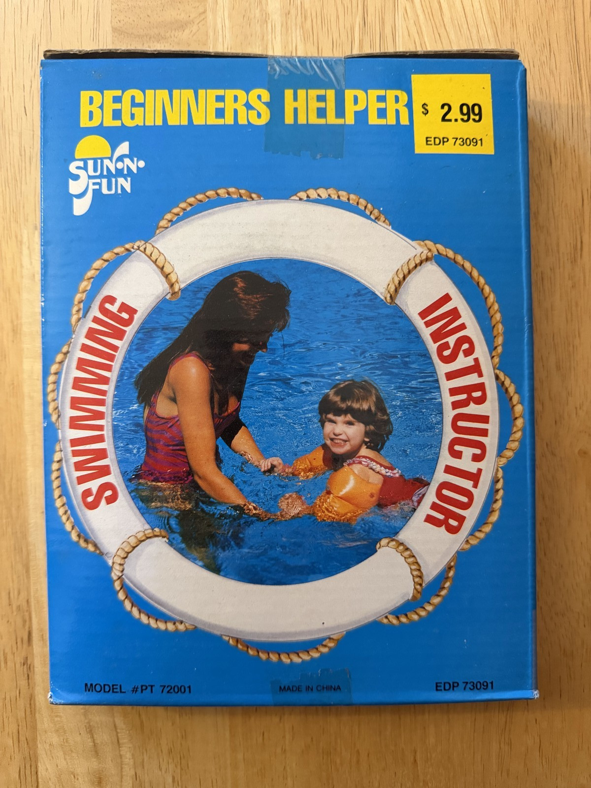 Vintage Sun-n-fun Inflatable Arm Bands NOS Floaties Pool Swimmies