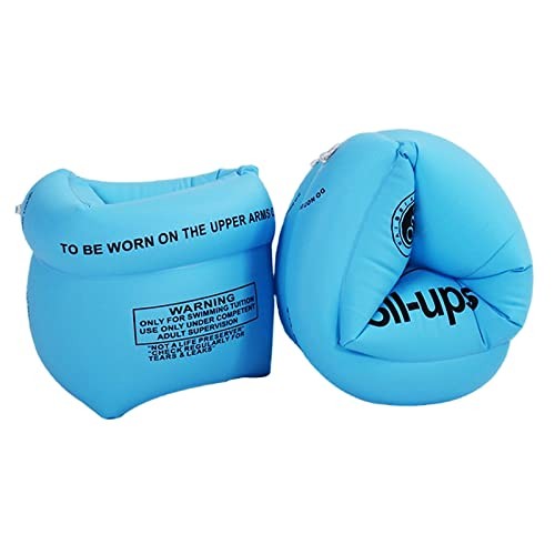 2-4 Pack Arm Floaties Swimming Rings for Kids Children Adults, Pool Blue 2pcs