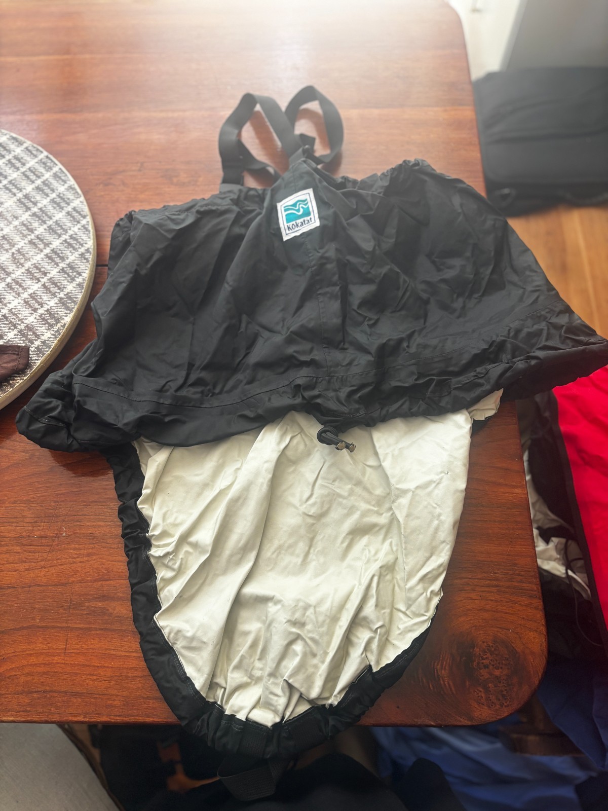 Quality Kokatat Kayak Spray Skirt Unisex M Medium Stay Dry Black Good Condition