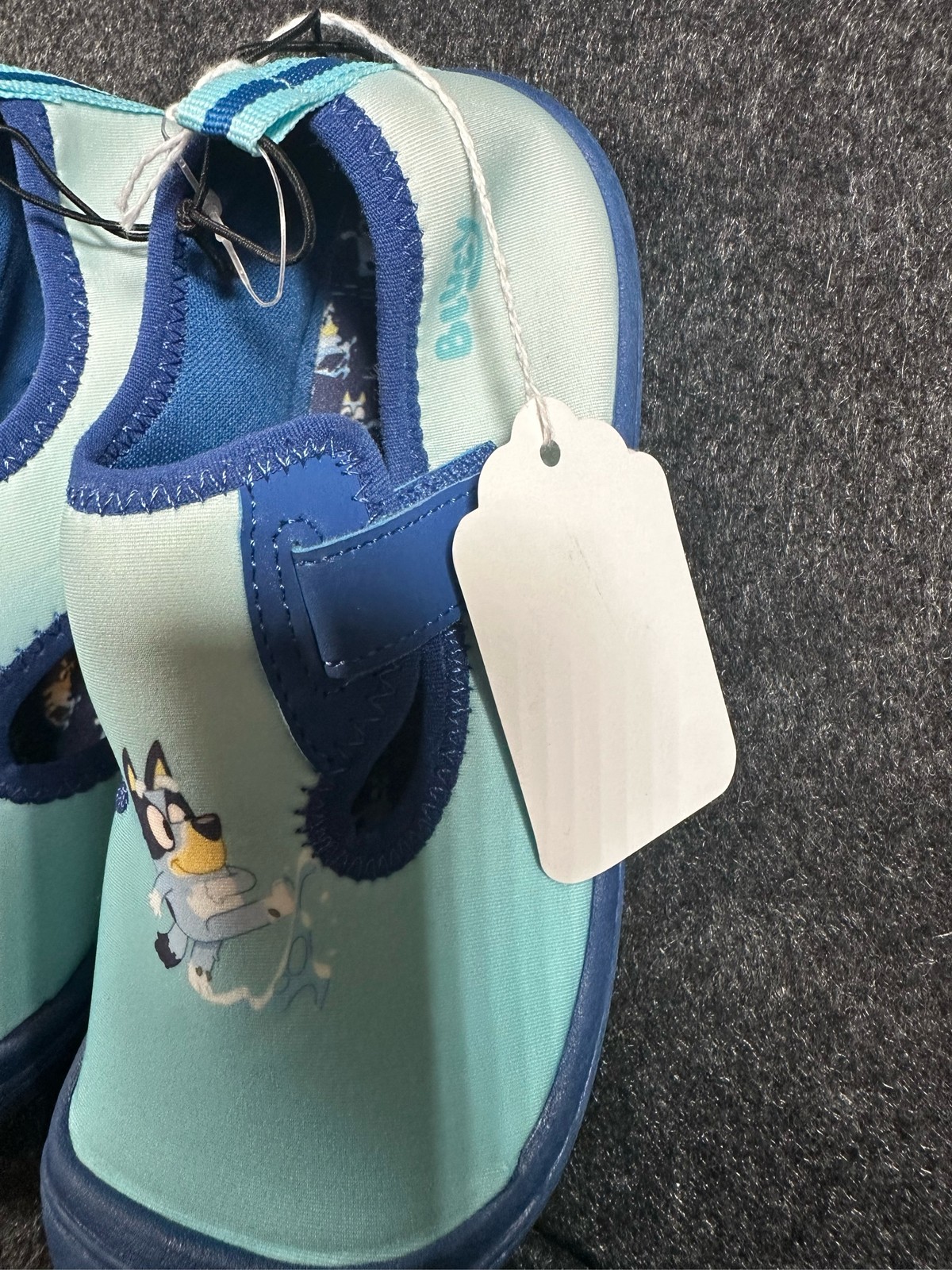 Bluey Toddler Boys Girls Water Shoes Aqua Sandals Size 13/1