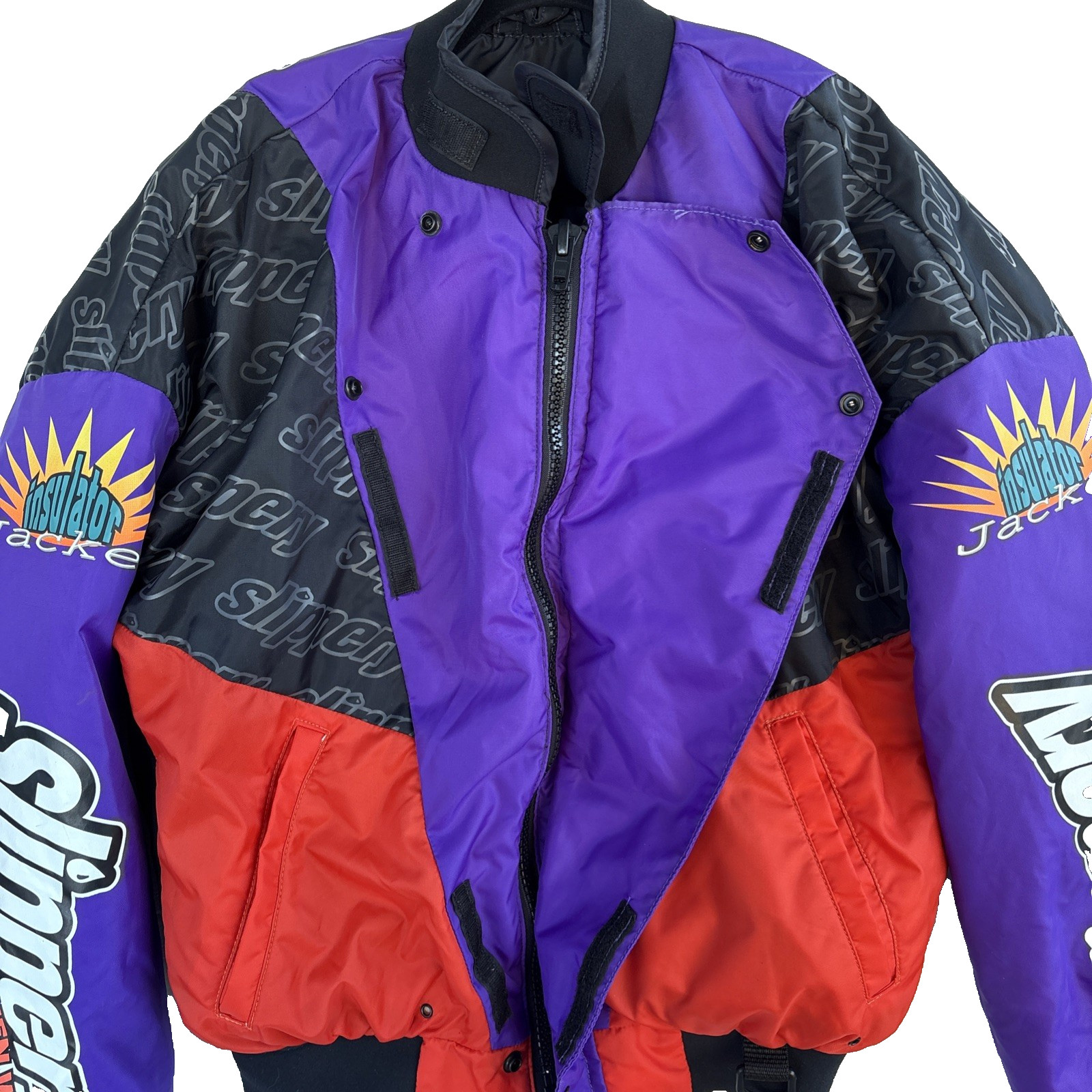 Slippery When Wet Flotation Jacket Multicolor Long Sleeve Adult Large