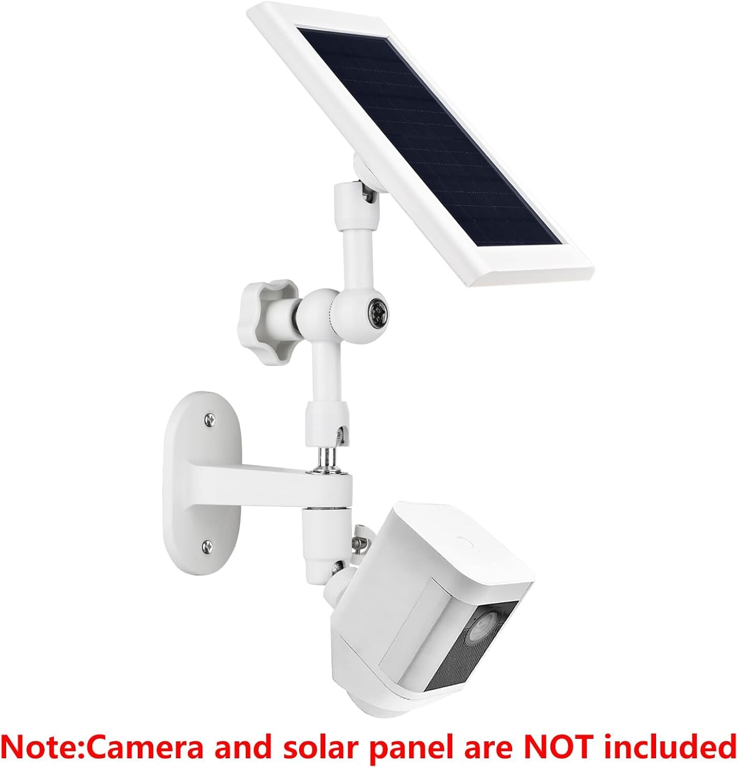 2-in-1 Wall Mount for Ring Solar Panel, Stick Up Cam Battery, Spotlight Cam…