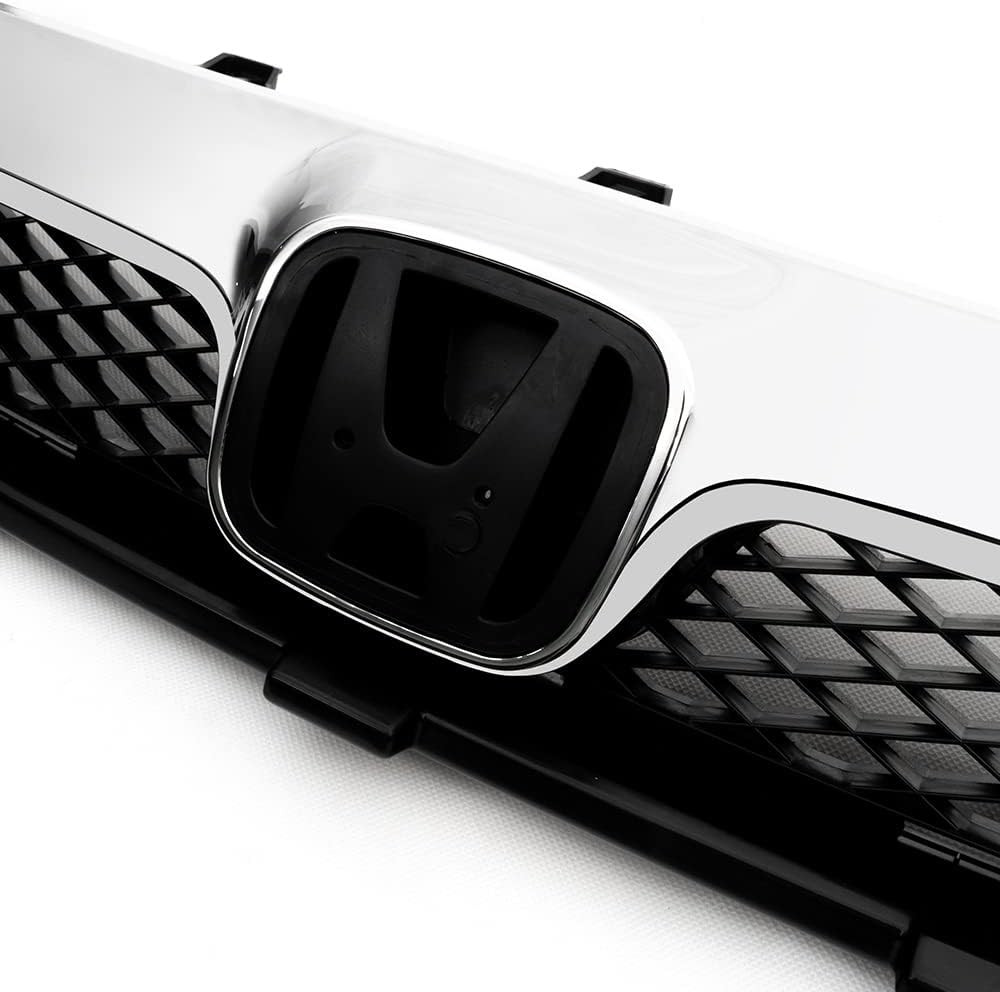 Front Bumper Upper Grill Grille For Honda Civic Sedan 2009 2010 2011 Replacement