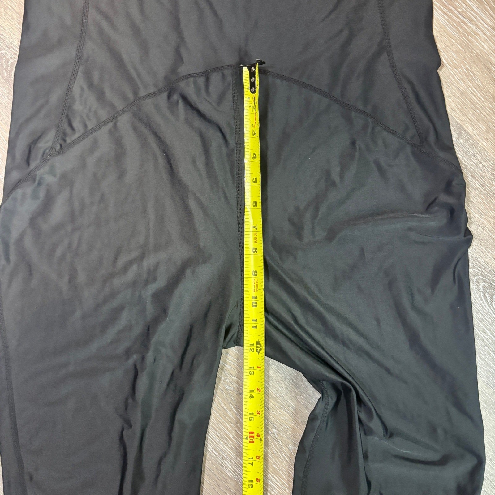 Copozz Full Body Rash Guard Wetsuit 3XL Black Neon Orange Long Sleeve Stirrup