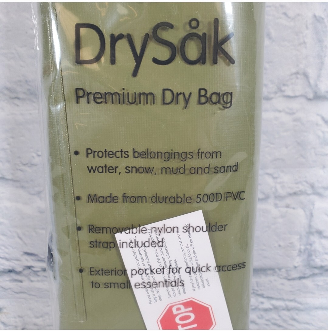 Skog Å Kust DrySak Waterproof Dry Bag | 10L Army Green Premium Dry Bag New