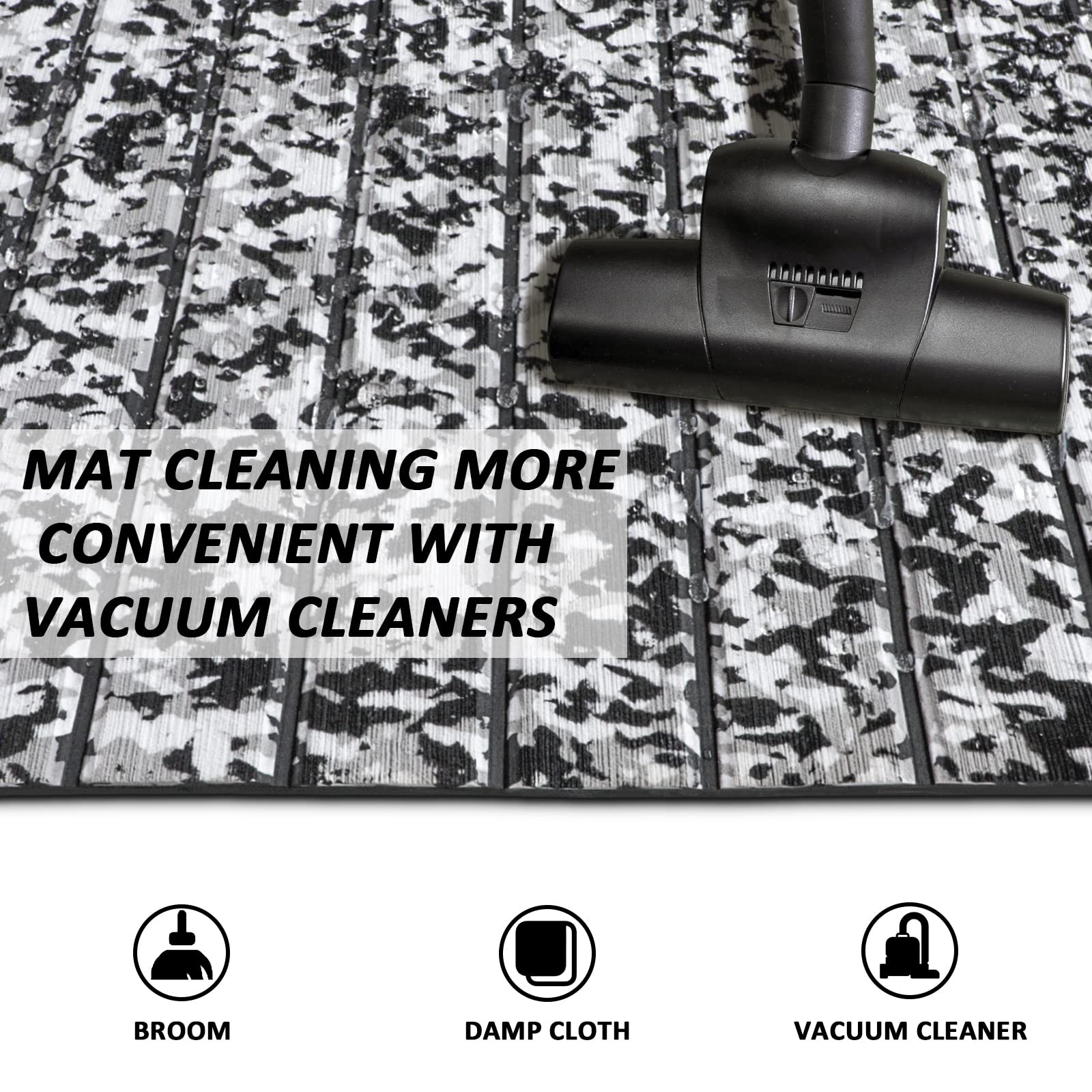 EVA Foam Boat Decking 94.5″ x 21.6″ Self-Adhesive Non-Slip 6mm Camo Marine Deck