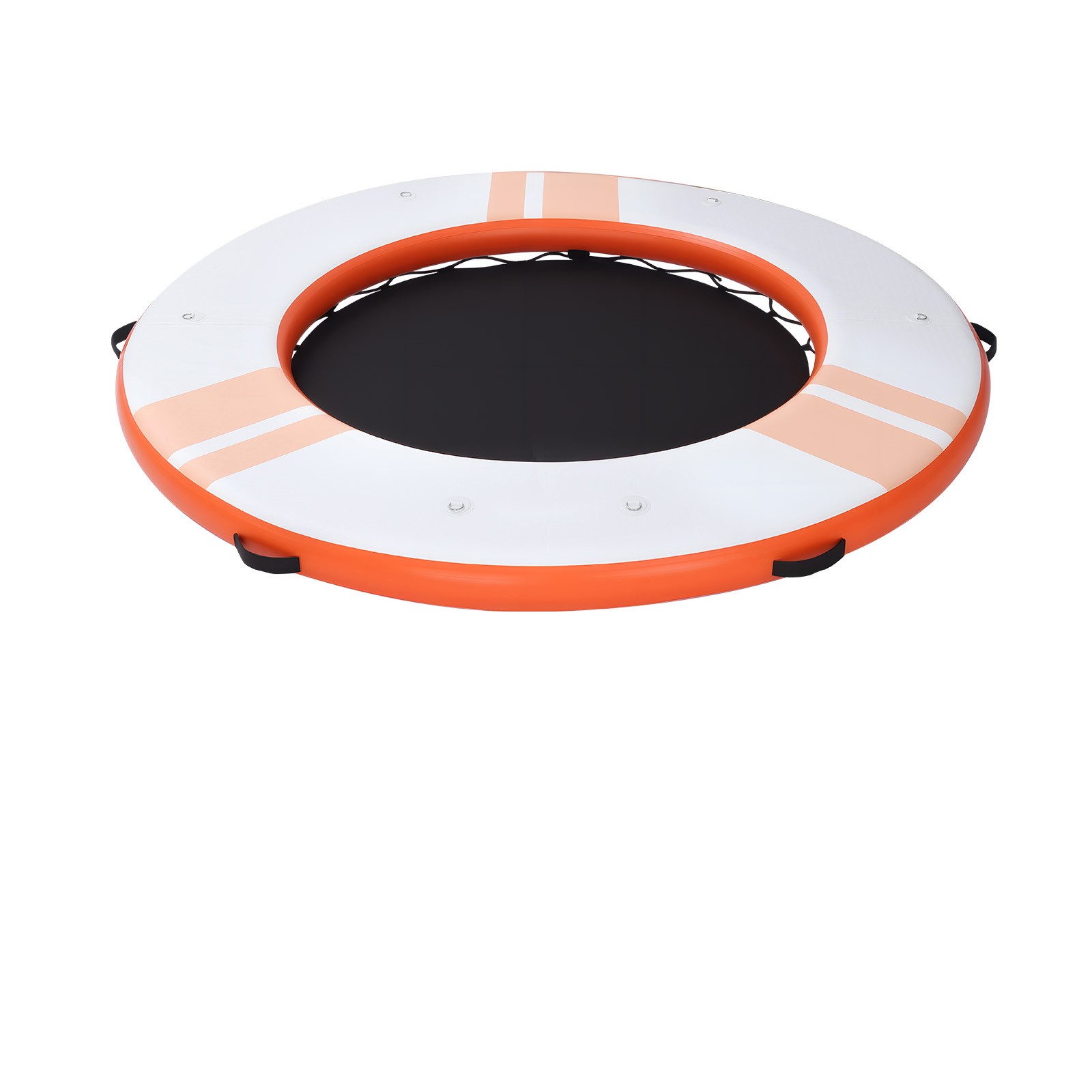 Uimoso Inflatable Floating Dock 8′ 10′ 8.5′ 15’x6.5′ w/ Bag & Ladder & Mesh Pool