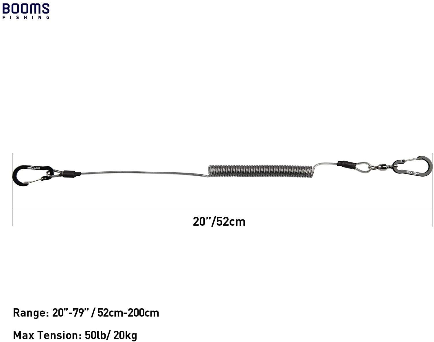 Fishing Pole Tether, Kayak Paddle Leash, Heavy-Duty Lanyard, 3-Piece Set