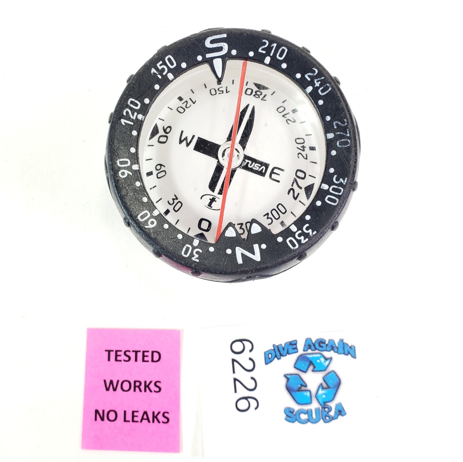 Tusa Compass Puck Module Swiv Scuba Dive Oceanic Aeris Supertilt 2 #6226
