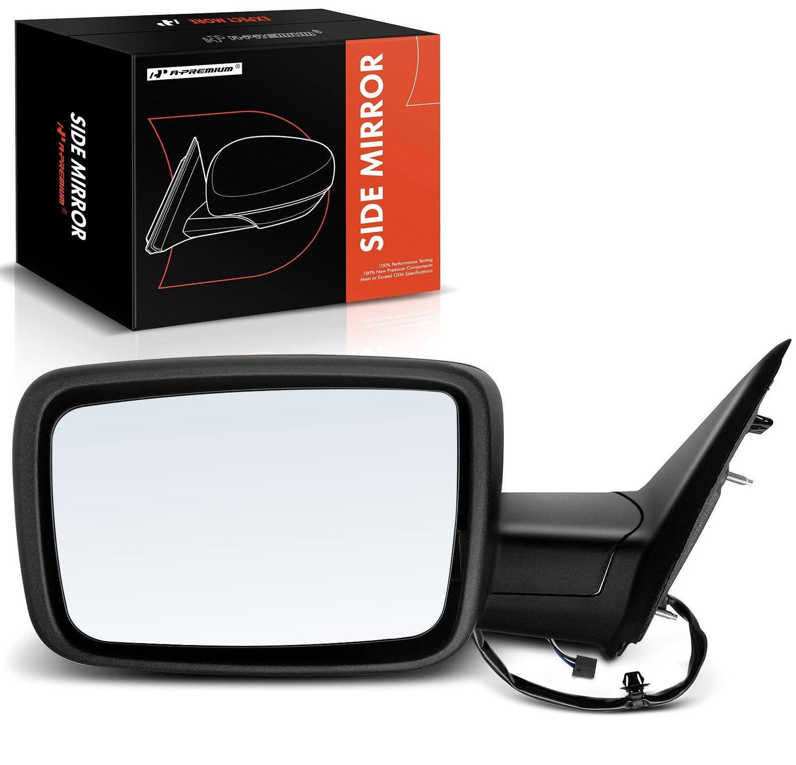 A-Premium Driver Side Power Door Mirror – Compatible with Ram 1500 2014-2018,…