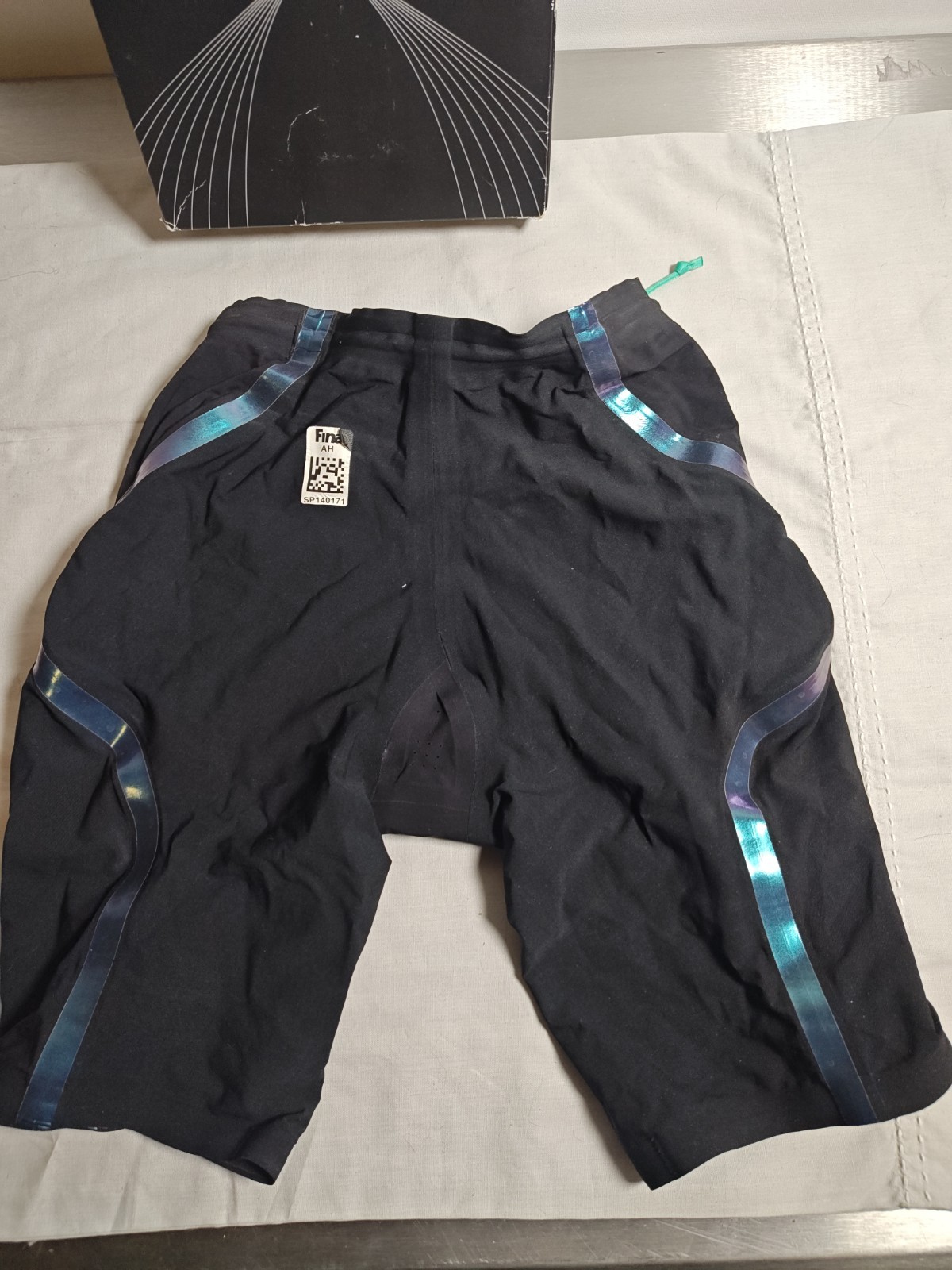 Speedo Fastskin Lzr Racer X Male Jammer Black / Blue | Size: 23