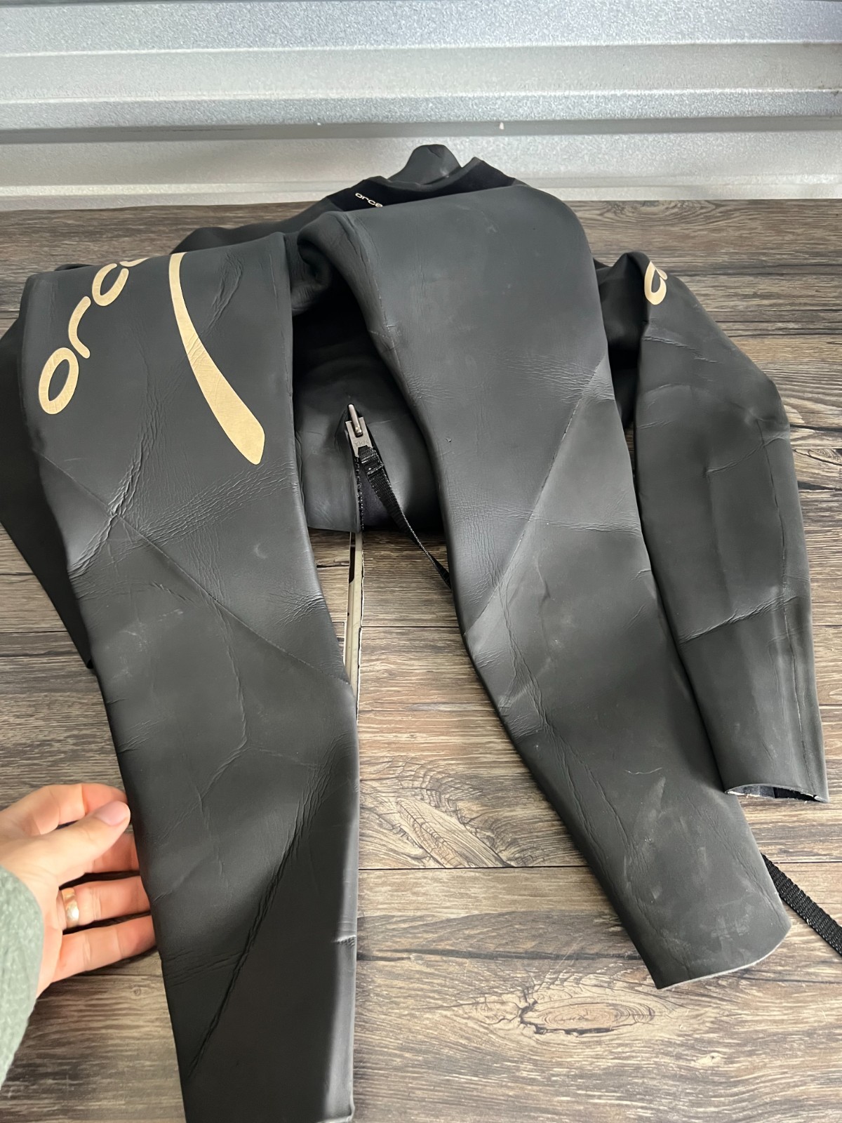 Orca Speedsuit 6.5 Wetsuit Womens Black Team In Training Full Body Triathlon