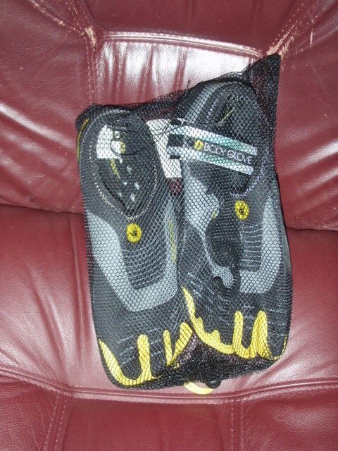 Body Glove Barefoot 3T Black/Gray/Yellow Men’s Size 12 in Mesh Bag New