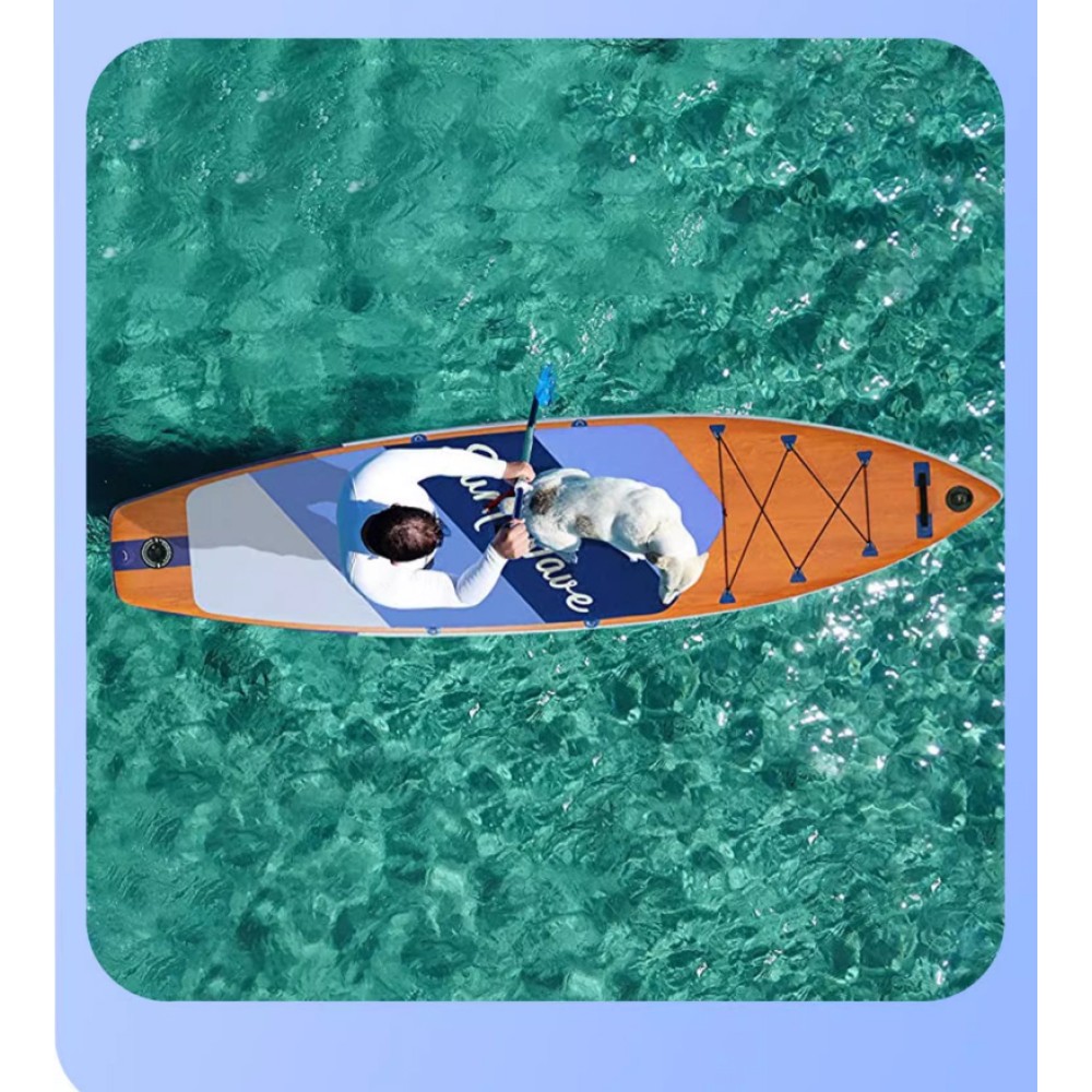 Inflatable Stand Up Paddle Board 11ft All Weather SUP Board Complete Accessories