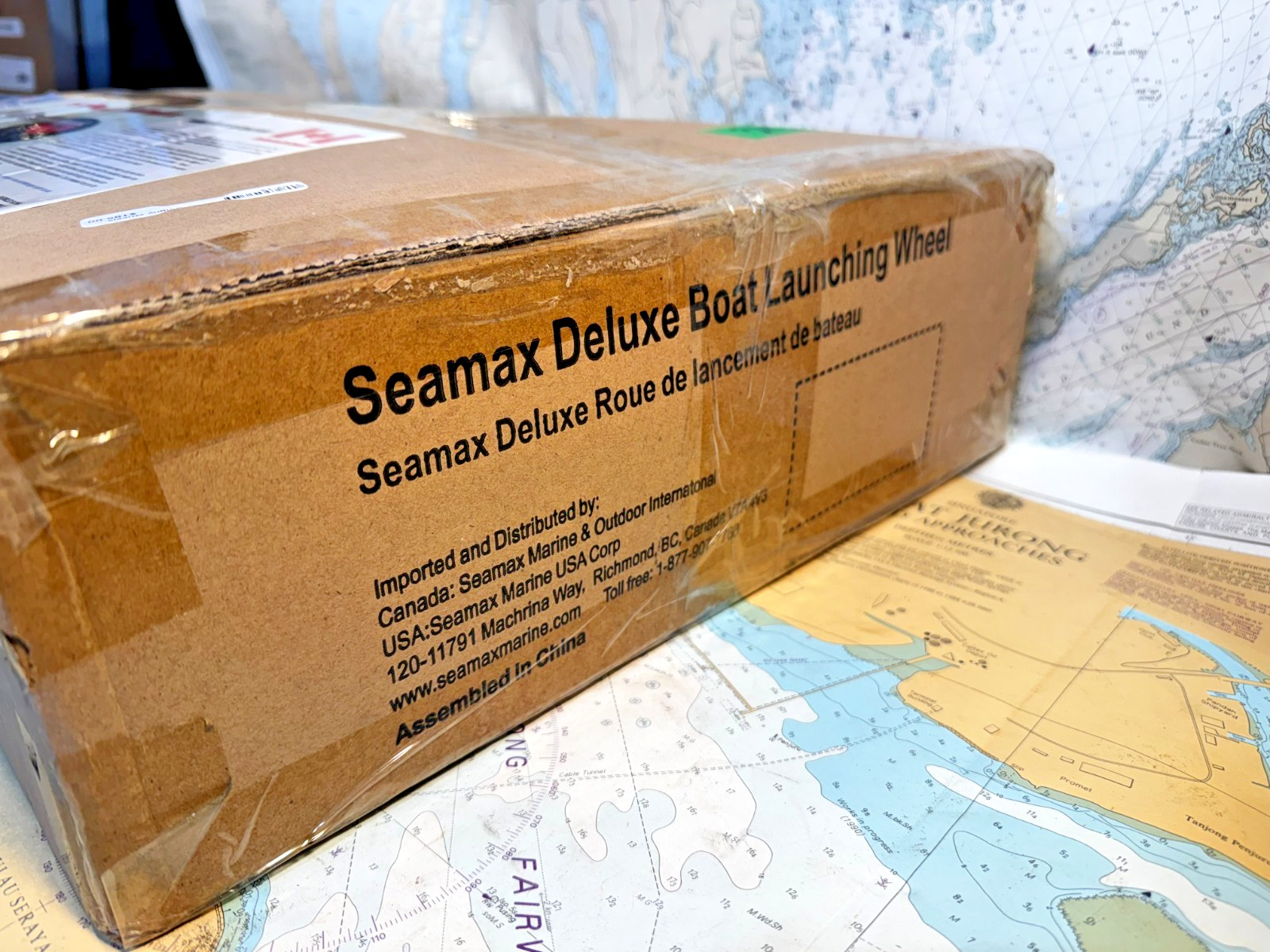 Seamax Deluxe 4×4 Boat Launching Wheels Set & High Quality Commercial 14″ Wheels