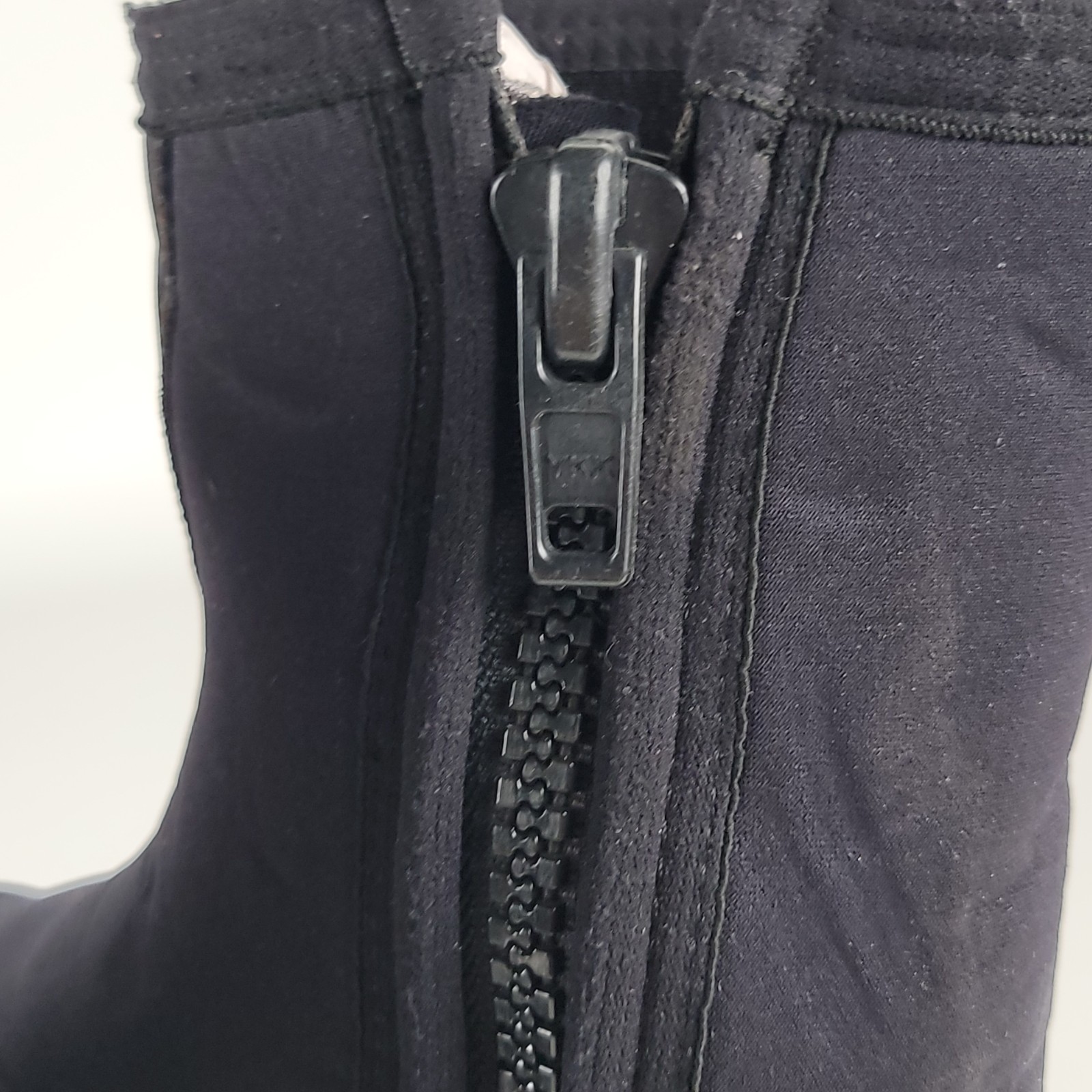 Deep Sea Black Zip Up Scuba Shoes Size 14