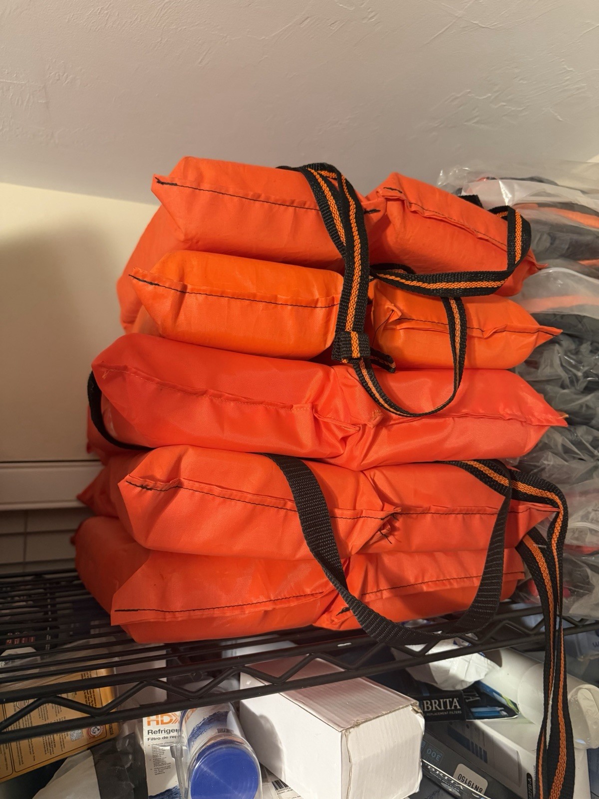 2 Youth & 3 Adult Life Jackets Fast Shipping