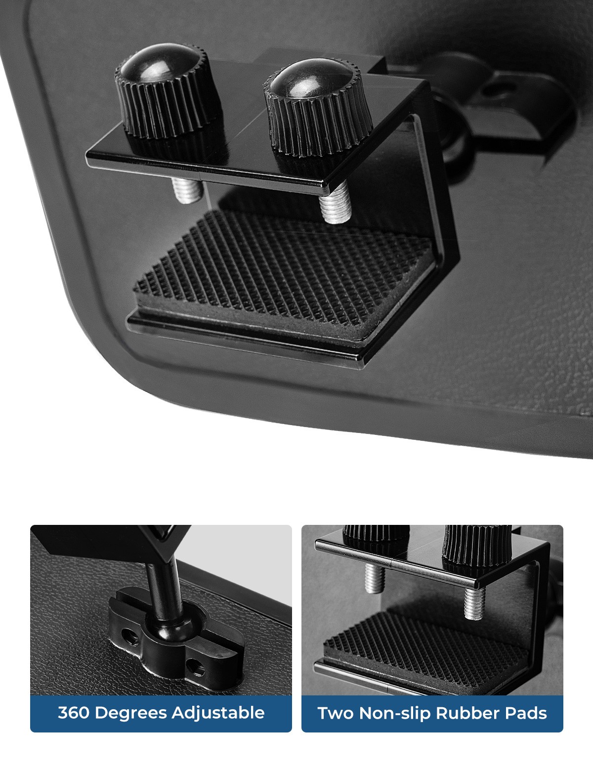 KEMIMOTO 8″x4″ Rear View Boat Mirror Marine Mirror for Ski Boat Pontoon Boat