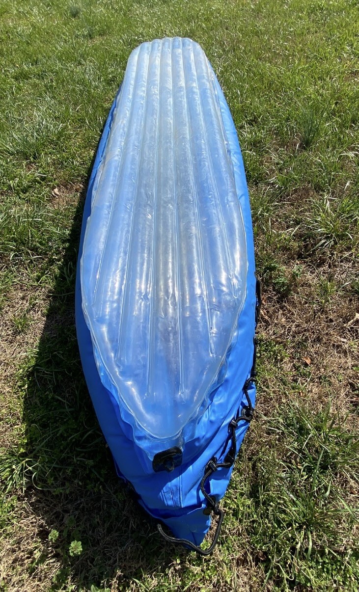 Clear Transparent 2 Person 11ft. Lake River Heavy Duty Kayak Canoe